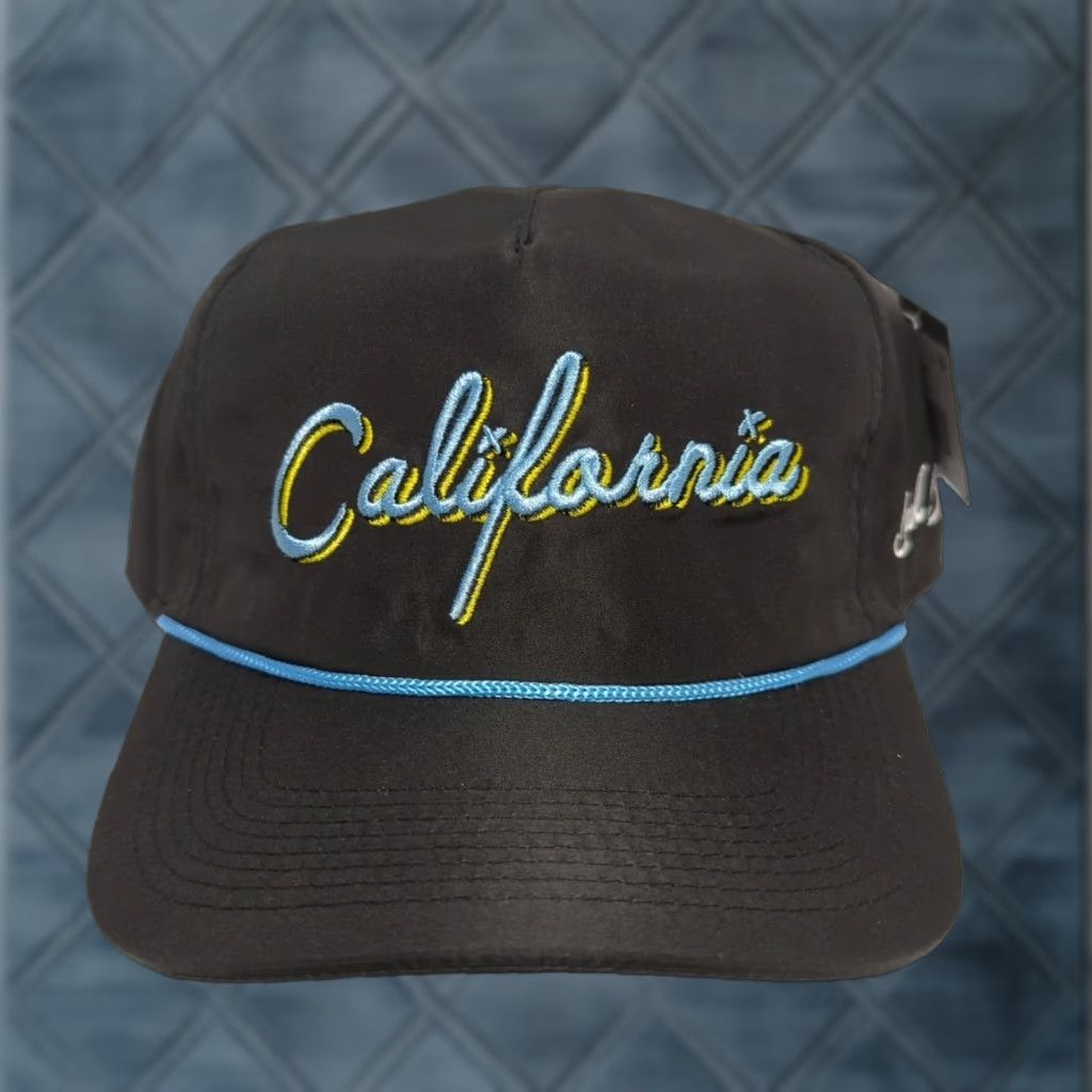 Vintage Bad Birdie Golf Hat Cap Snap Back California Blue Yellow Black Rope Trucker Cap Men One Size Black Size ONE SIZE - 1 Thumbnail