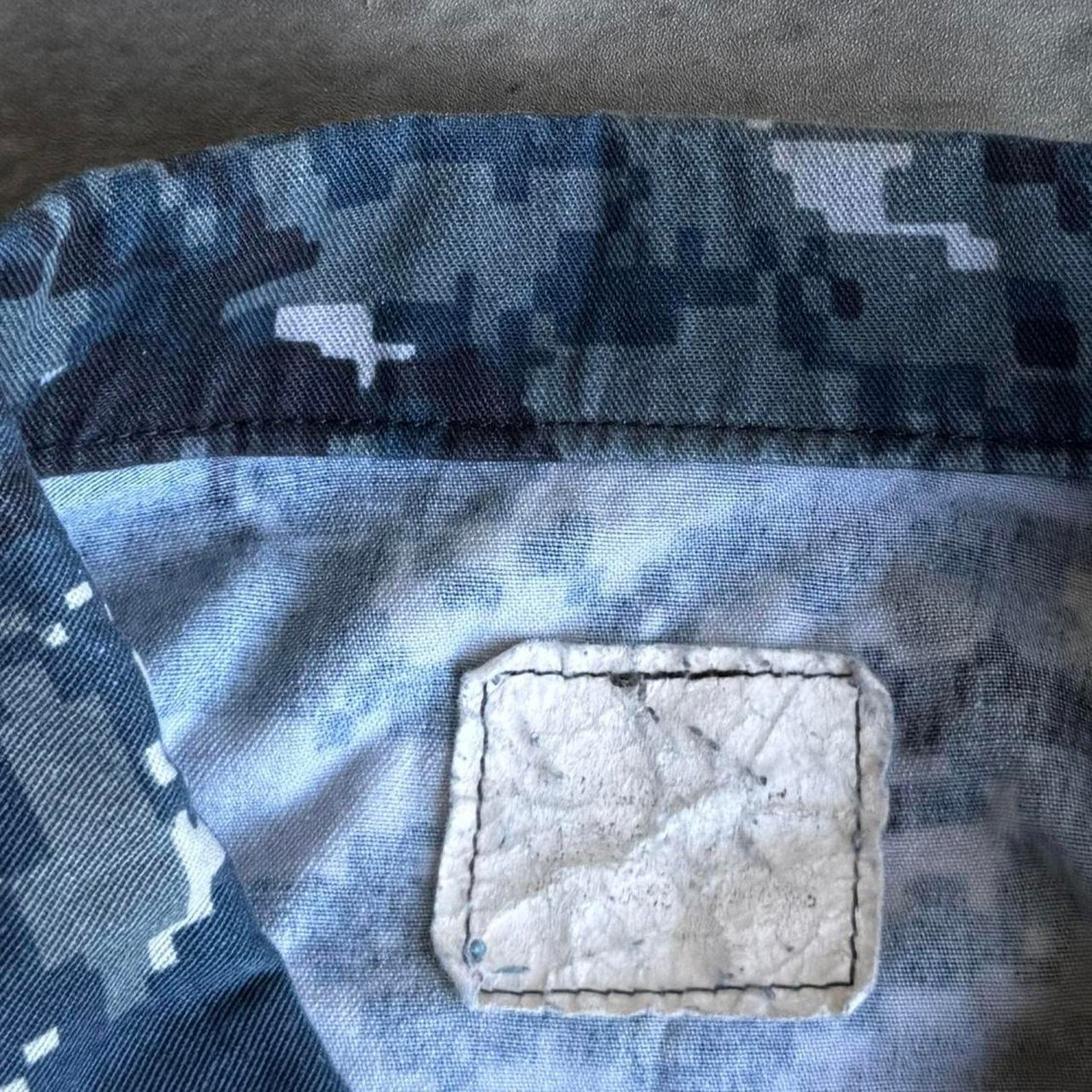 Vintage Vintage Y2K Camo U.S. Navy Military Jacket Size US XS / EU 42 / 0 - 3 Thumbnail