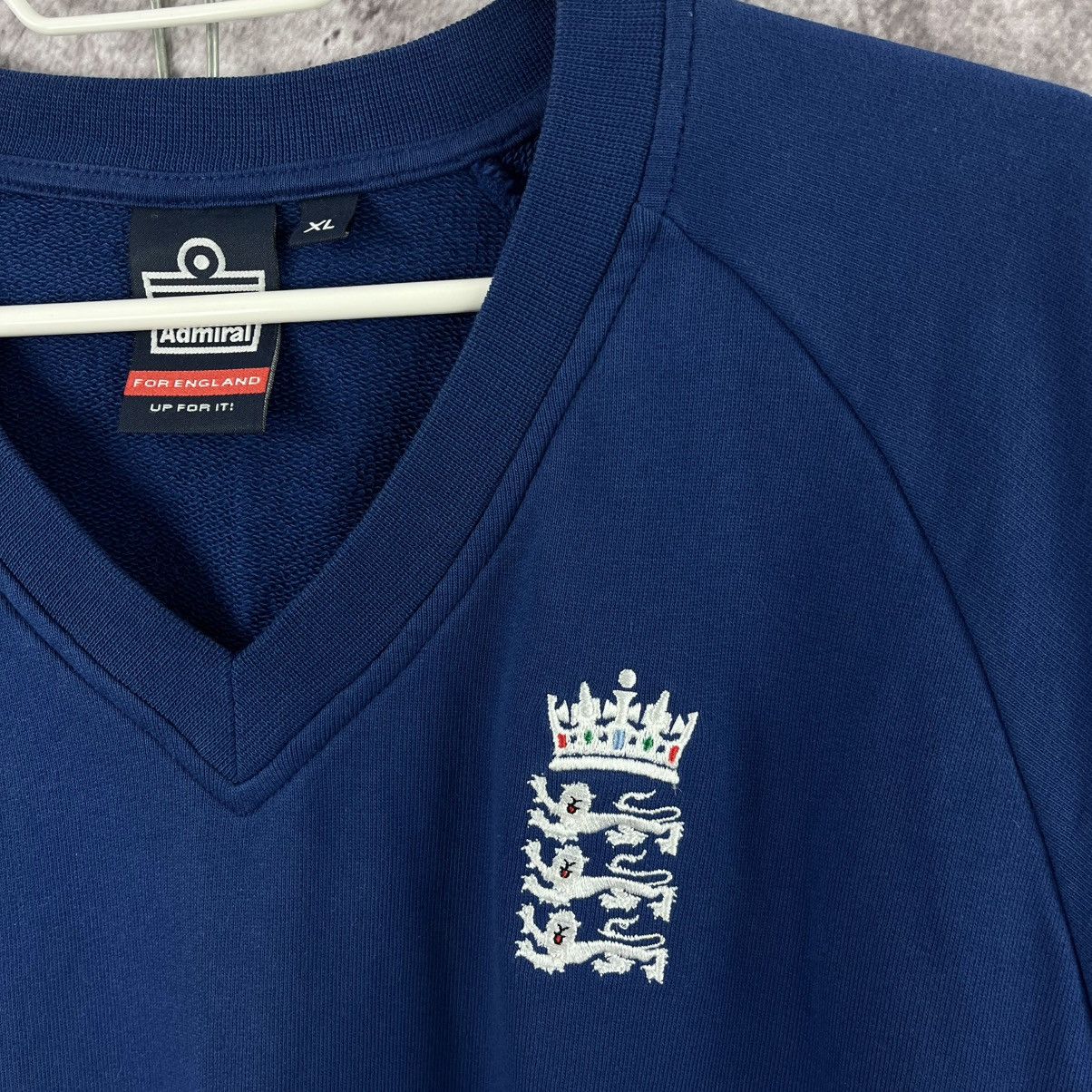 Vintage Admiral For England National Team Sweatshirt V-Neck Size XL Size US XL / EU 56 / 4 - 6 Thumbnail