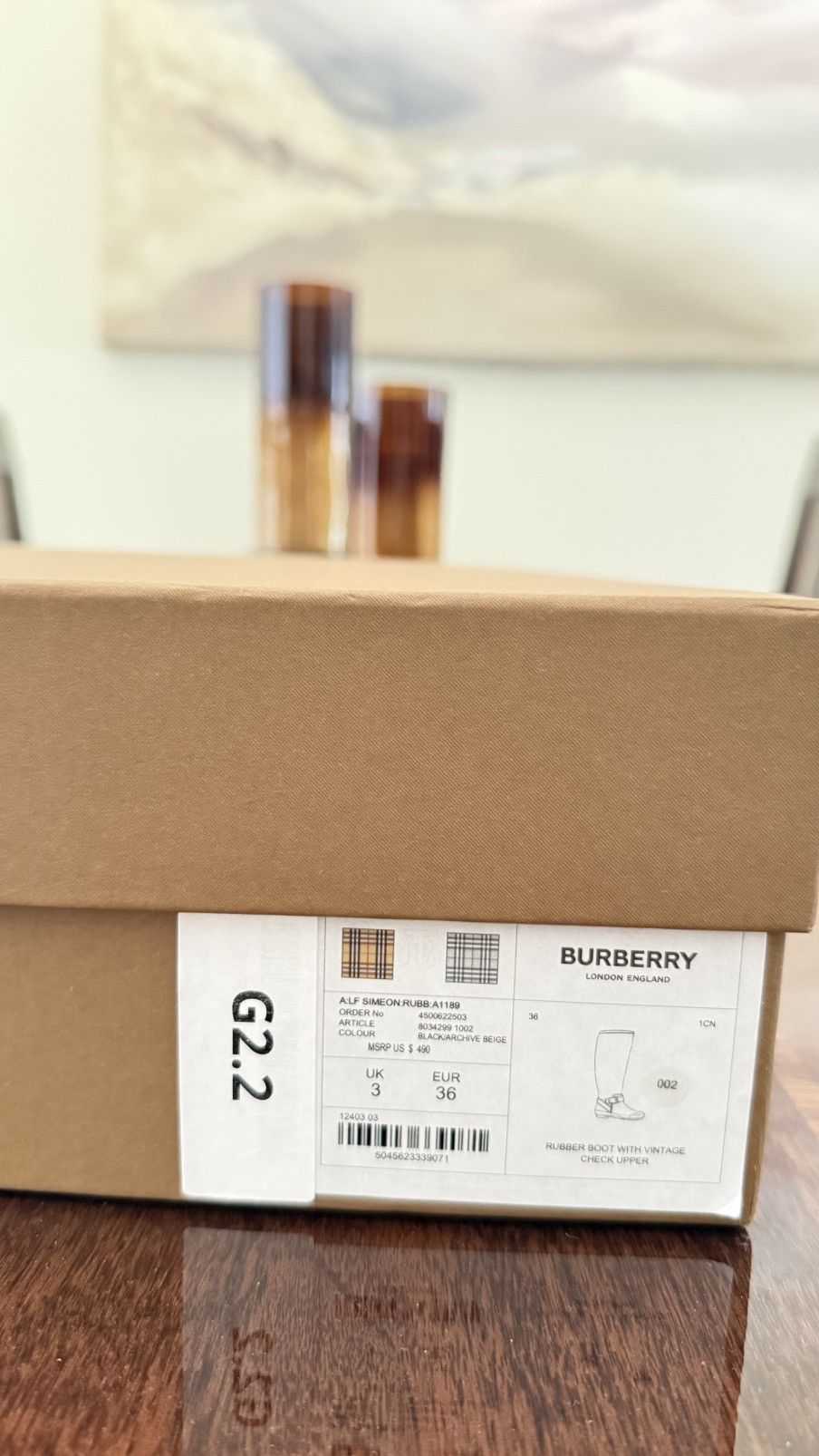 Burberry Burberry Classic Boots Size US 6 / IT 36 - 10 Thumbnail