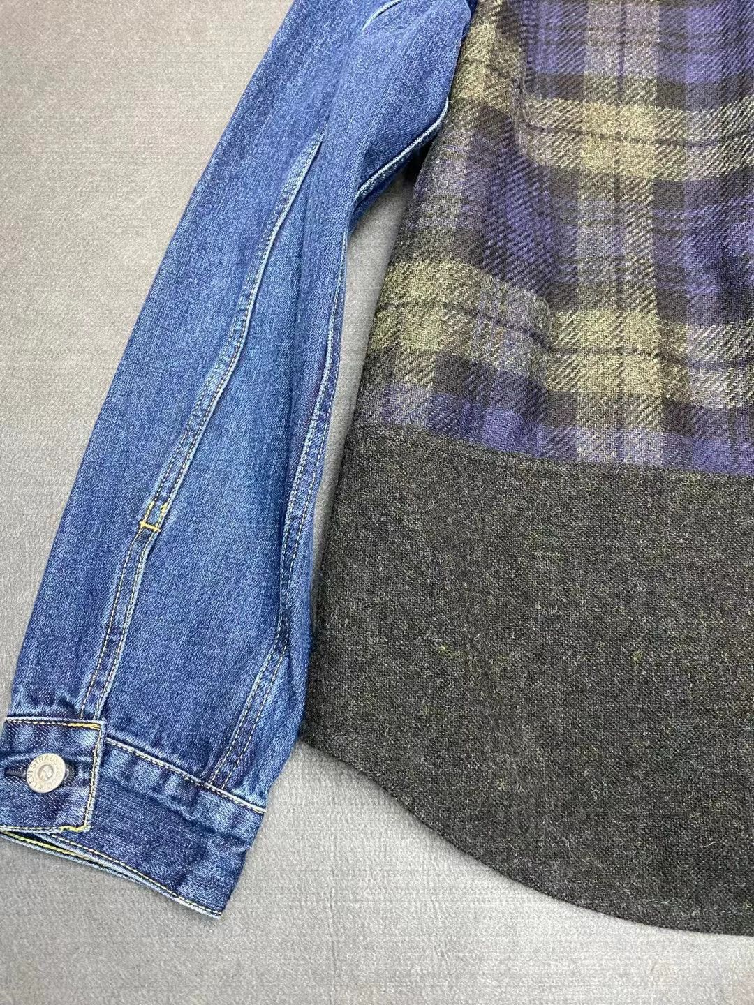 Junya Watanabe Junya Watanabe 20FW Denim Panel M NWT Jacket Size US M / EU 48-50 / 2 - 5 Thumbnail