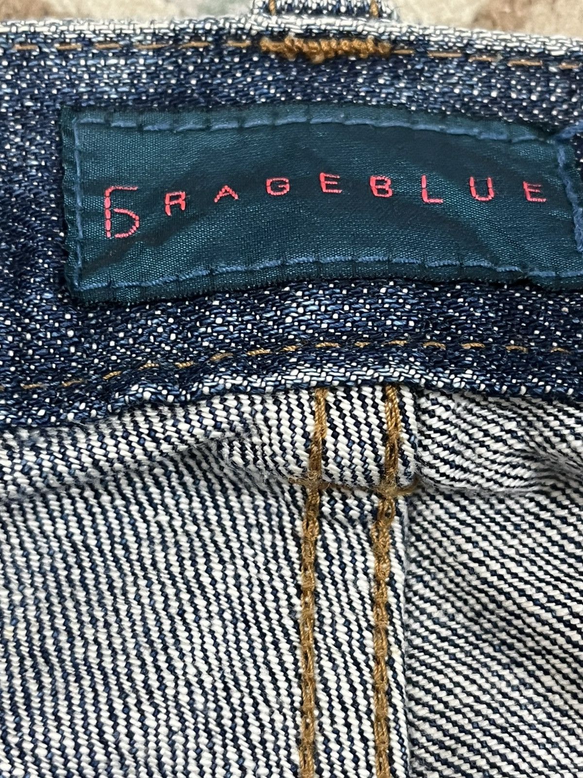 RAGEBLUE Vintage Rageblue Zipper Pocket Denim Size US 32 / EU 48 - 11 Thumbnail