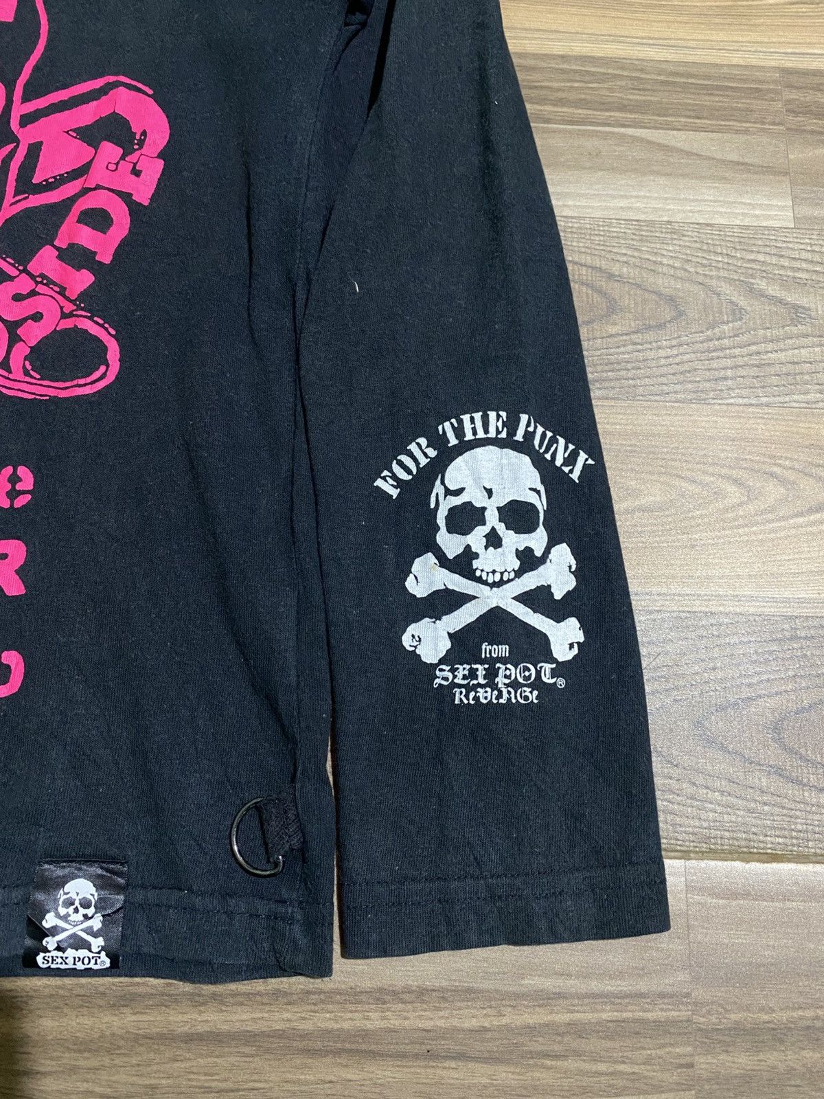 Le Grande Bleu (L.G.B.) SEX POT REVENGE FOR THE PUNX BY THE ROAD SIDE SKULL Size S / US 4 / IT 40 - 4 Thumbnail