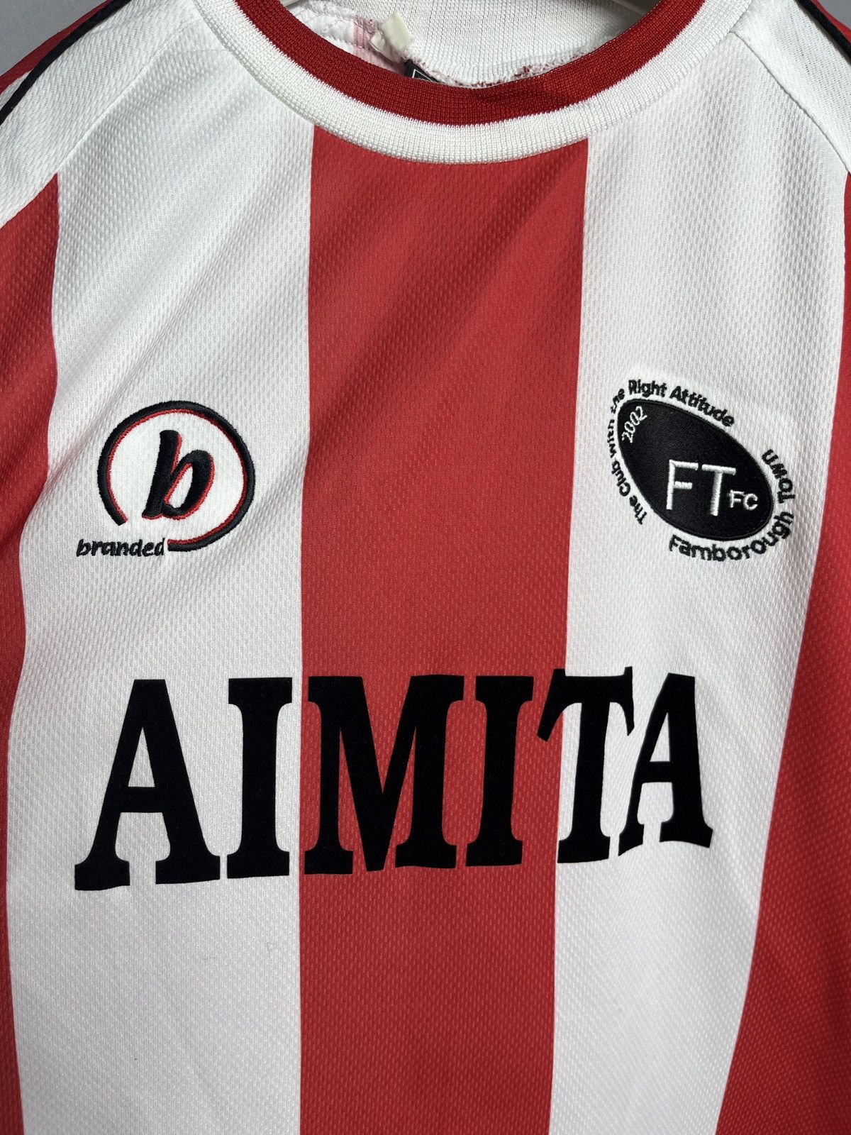 Sports Specialties Branded 2002 - 2003 Farnborough FC home AIMITA Football Size US XL / EU 56 / 4 - 3 Thumbnail