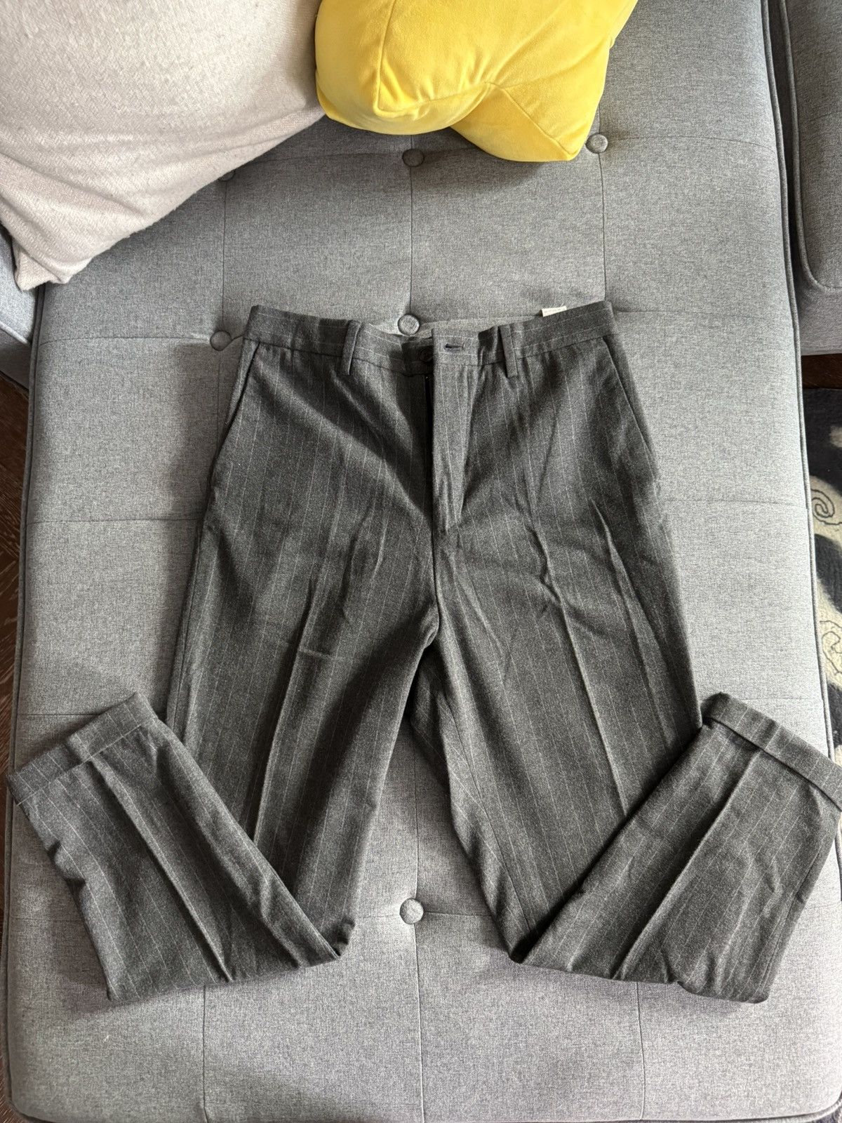Zara Stripped smart casual trousers Size US 30 / EU 46 - 1 Thumbnail