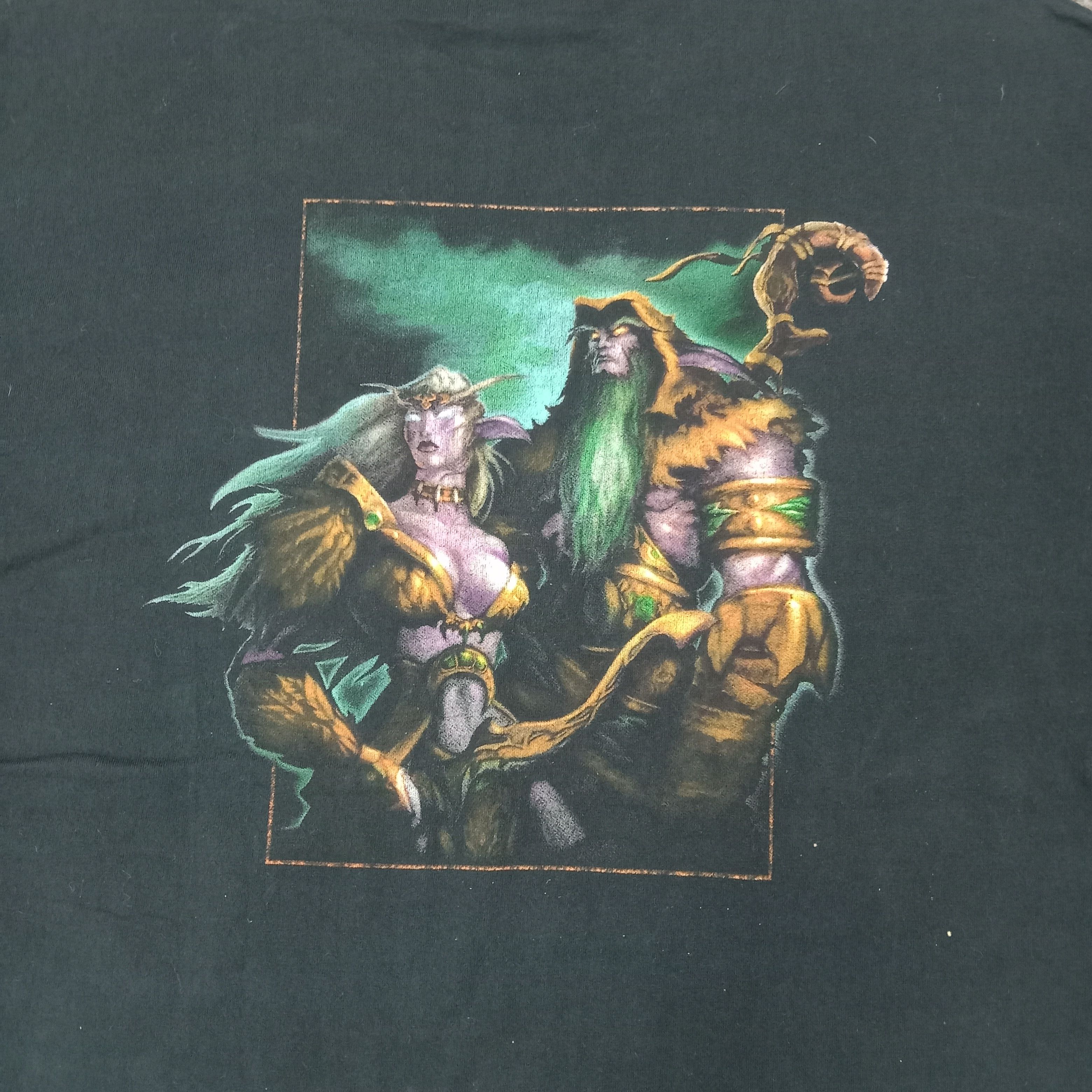 The Game Warcraft Game Tyrande & Malfurion Tshirt C267N45 Size US L / EU 52-54 / 3 - 2 Thumbnail
