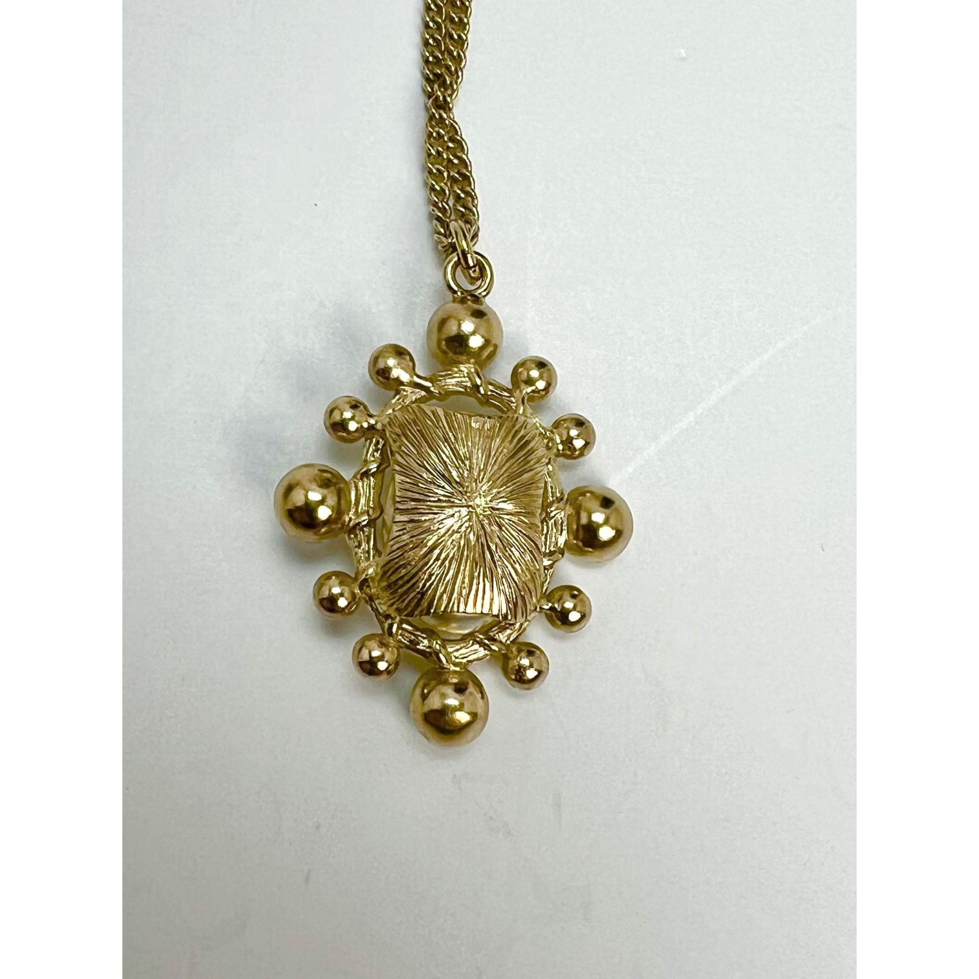 Chanel Chanel Crystal CC Necklace Gold Pearly Fashion Jewelry Size ONE SIZE - 4 Thumbnail