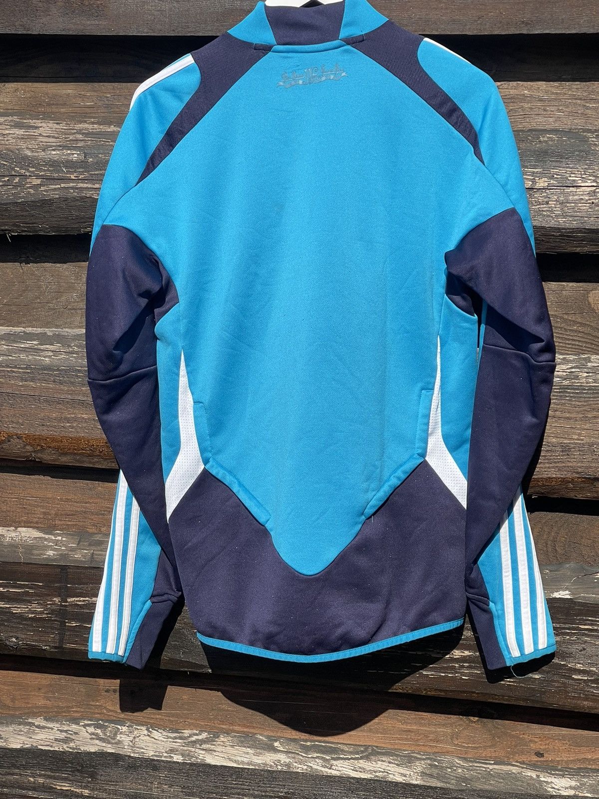Adidas × Vintage 2012 Adidas Real Madrid blue Jersey Sweatshirt Size US S / EU 44-46 / 1 - 10 Thumbnail