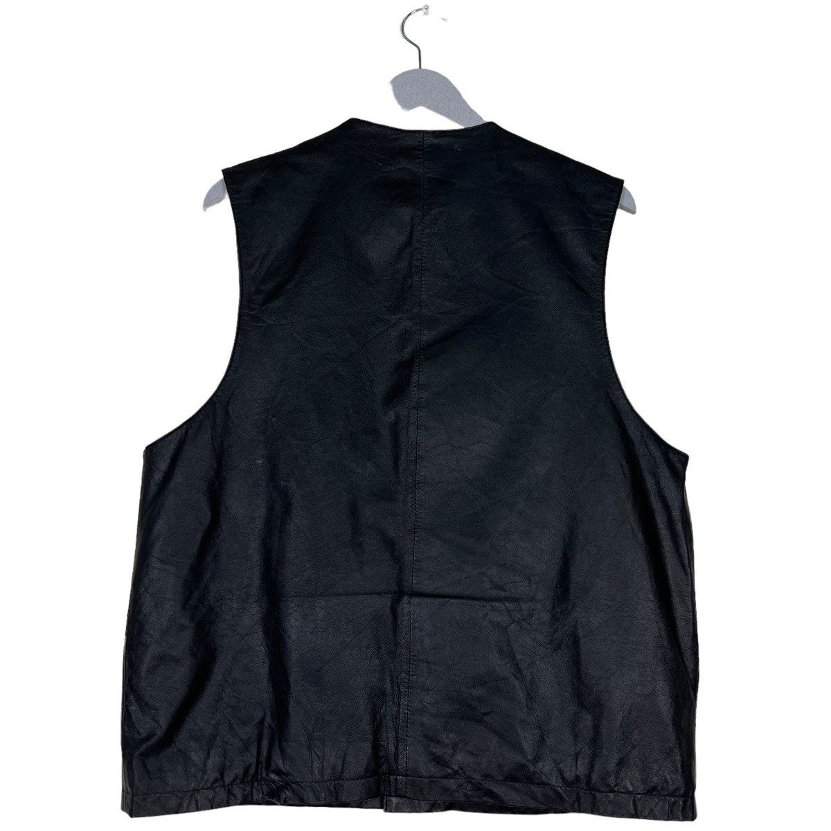 Designer 🔥 G. GAGLIANO CARGO LEATHER TANK TOP VEST Size US L / EU 52-54 / 3 - 8 Thumbnail