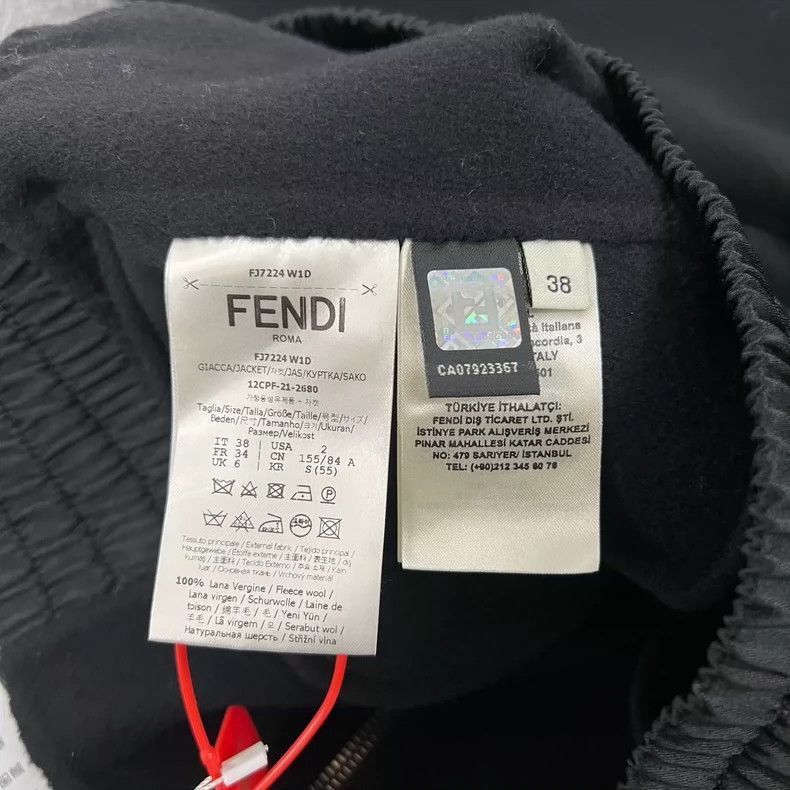 Fendi Fendi Removable Wool and Fur Jacket Size US M / EU 48-50 / 2 - 6 Thumbnail