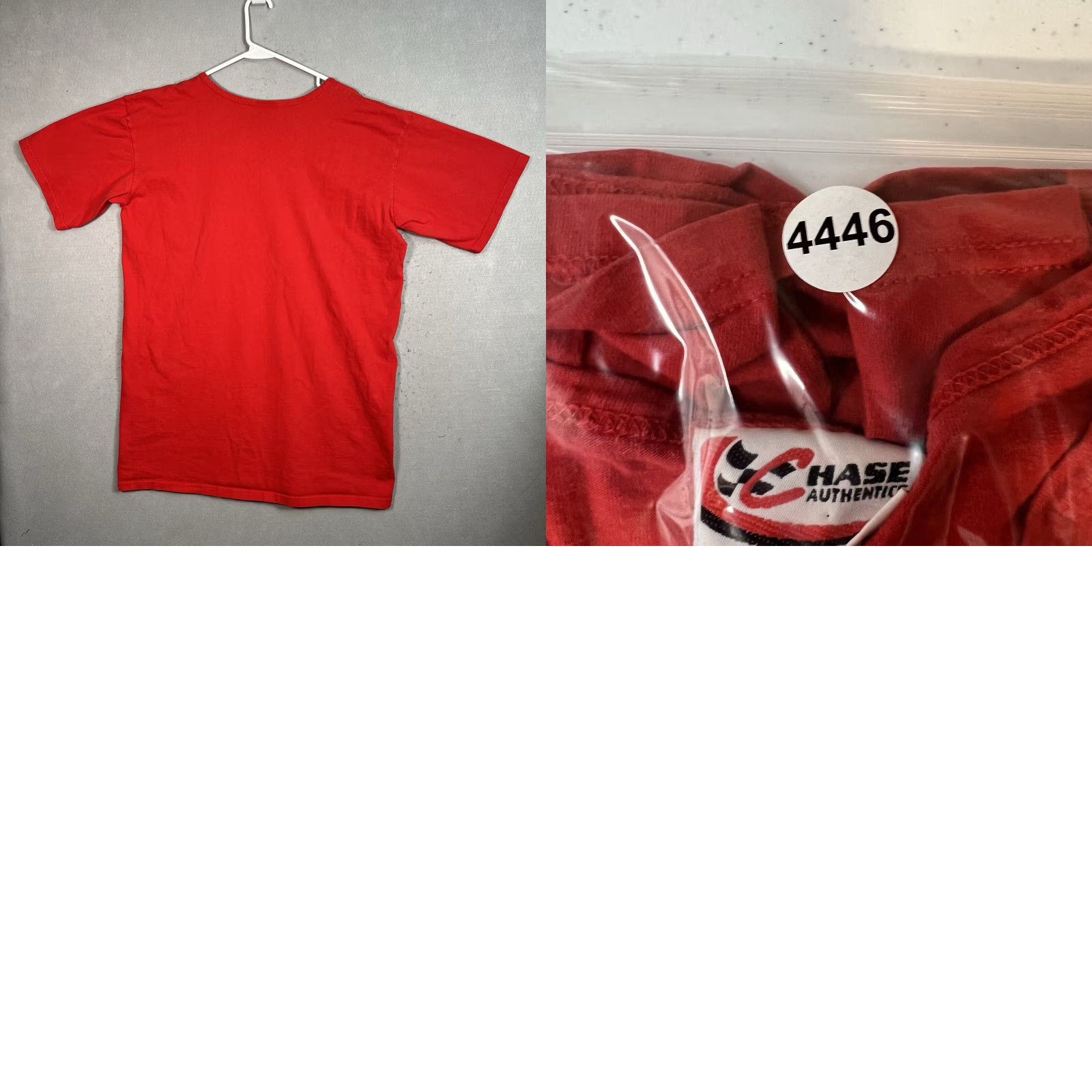 Chase Authentics Vintage Chase Authentics Dale Earnhardt Jr T Shirt Adult 2XL Red V Neck (Graphic Tee) Cotton Sportswear/Beach Men's One Size Short Sleeve 2000s Red BJ Size US M / EU 48-50 / 2 - 8 Thumbnail