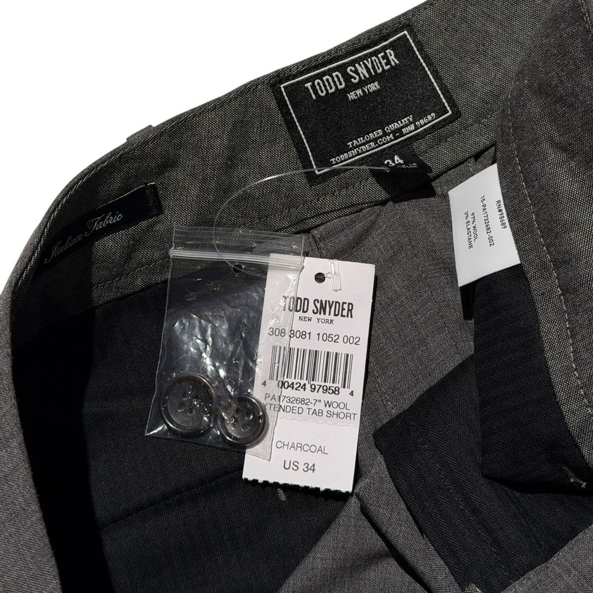 Todd Snyder tailored wool shorts Size US 34 / EU 50 - 3 Thumbnail