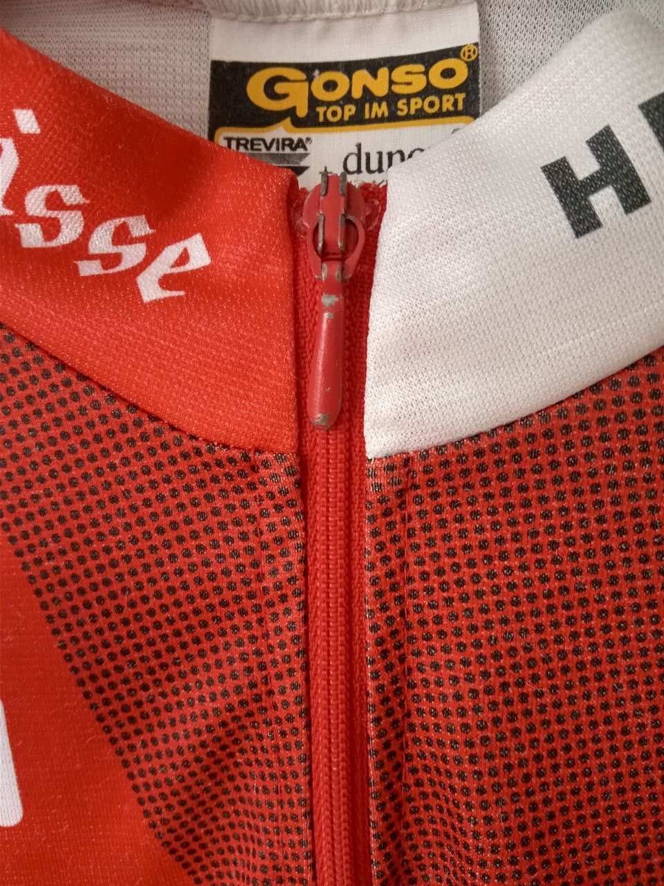 Other Helvetia La Suisse Vintage Cycling Jersey Bike Gonso Shirt Size US XL / EU 56 / 4 - 2 Thumbnail