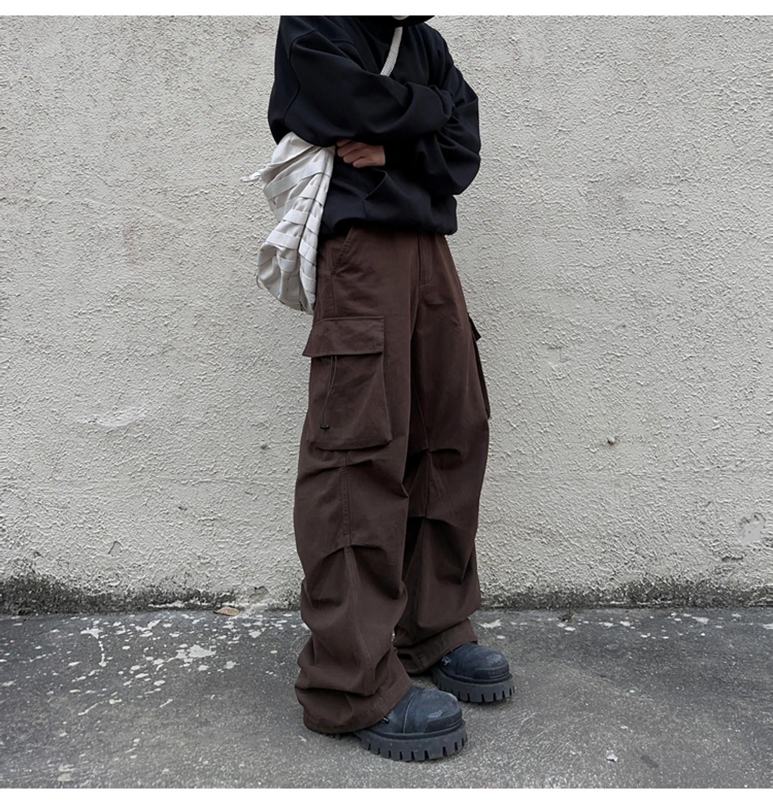 Trendy Oversized Cargo Pants