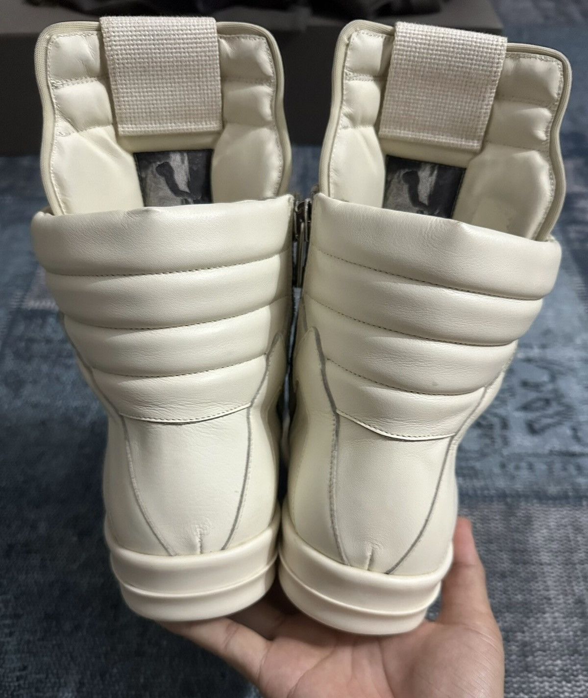 Rick Owens Rick Owens mainline, thick laces, inverted triangle Size US 10 / EU 43 - 5 Thumbnail