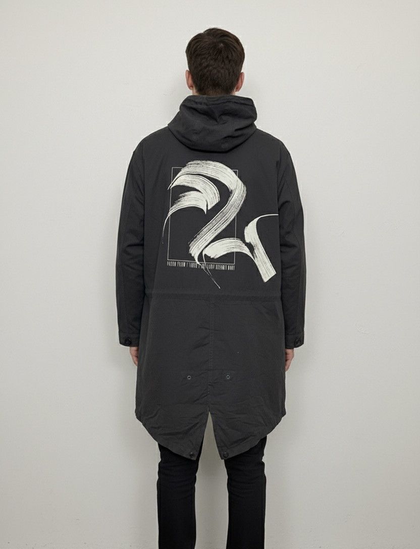 GU Artwork Aerosyn-Lex Mestrovic X GU Hoodie Trench Coat Jacket Size US M / EU 48-50 / 2 - 1 Thumbnail