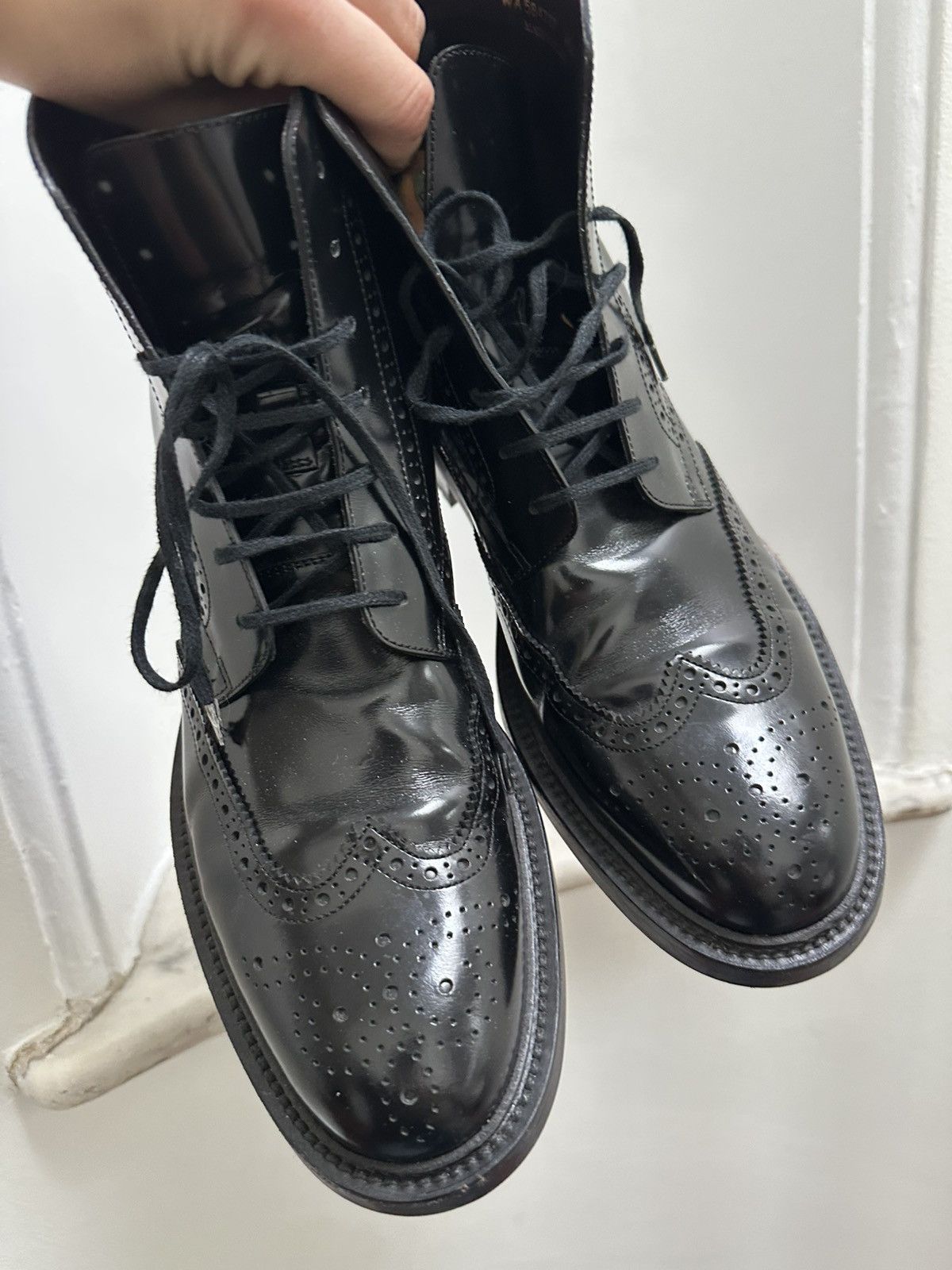 Saint Laurent Paris Brogue Army Boot Size US 11.5 / EU 44-45 - 8 Thumbnail