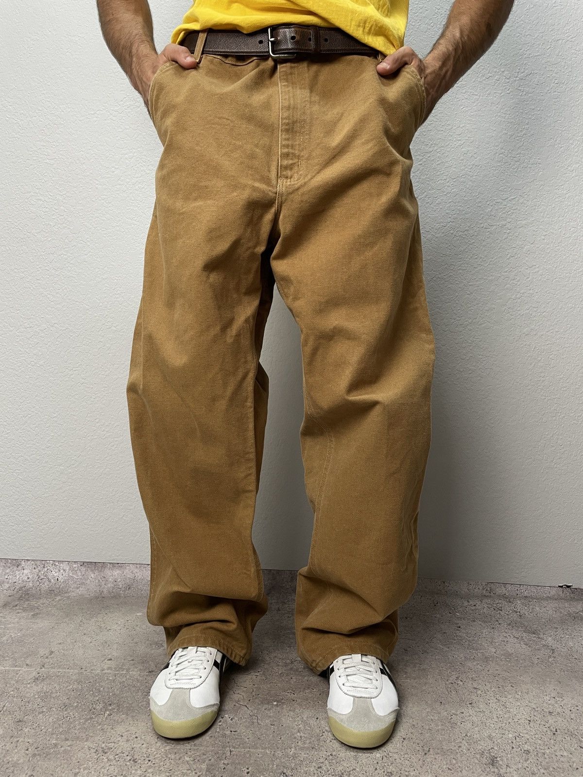 Carhartt Vintage Carhartt Double Knee Denim Jeans Distressed Y2K Size US 38 / EU 54 - 4 Thumbnail