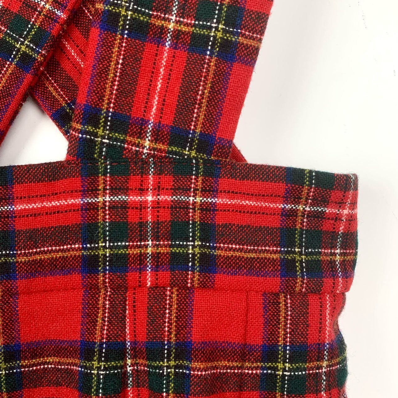 Miu Miu MiuMiu Red Check Strap Jumper Dress Size XS / US 0-2 / IT 36-38 - 4 Thumbnail