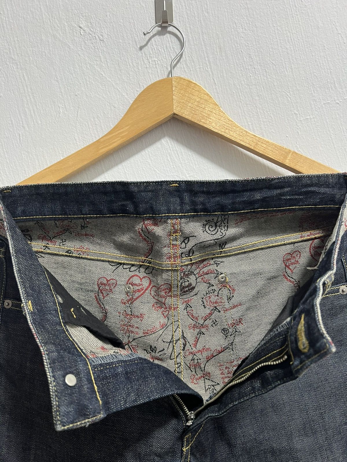 Vivienne Westwood Vivienne Westwood Archive Graphic Print Punk Jeans (Size 30) Size US 30 / EU 46 - 4 Thumbnail