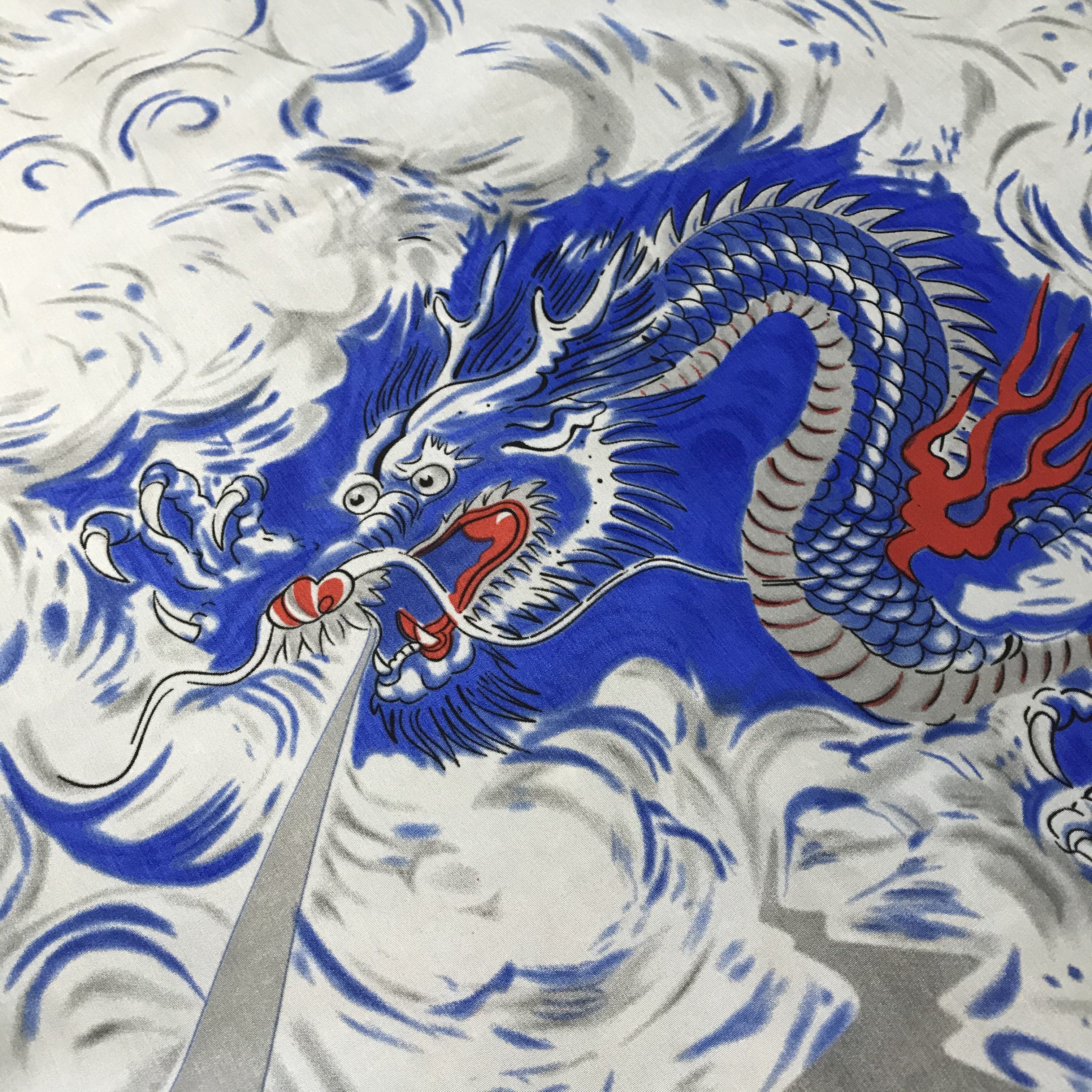 Japanese Brand Vintage Dragon Crazy Shirt Hawaiian Japanese Allover Print Size US XL / EU 56 / 4 - 4 Thumbnail