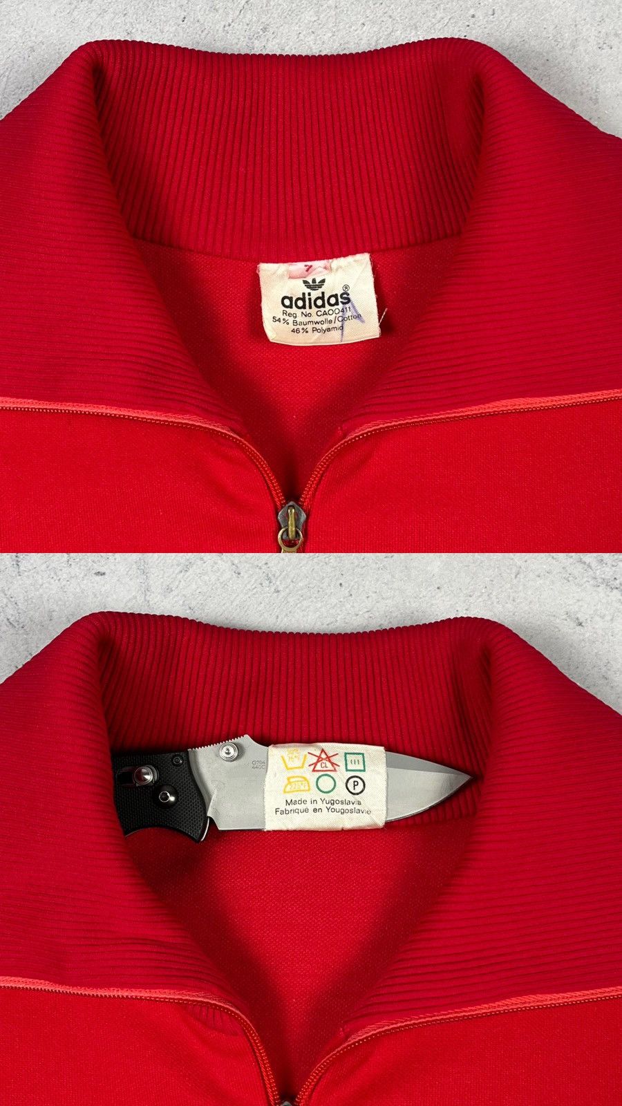 Adidas Vintage Adidas Yugoslavia rare tracksuit jacket+pants 70’s Size US M / EU 48-50 / 2 - 3 Thumbnail
