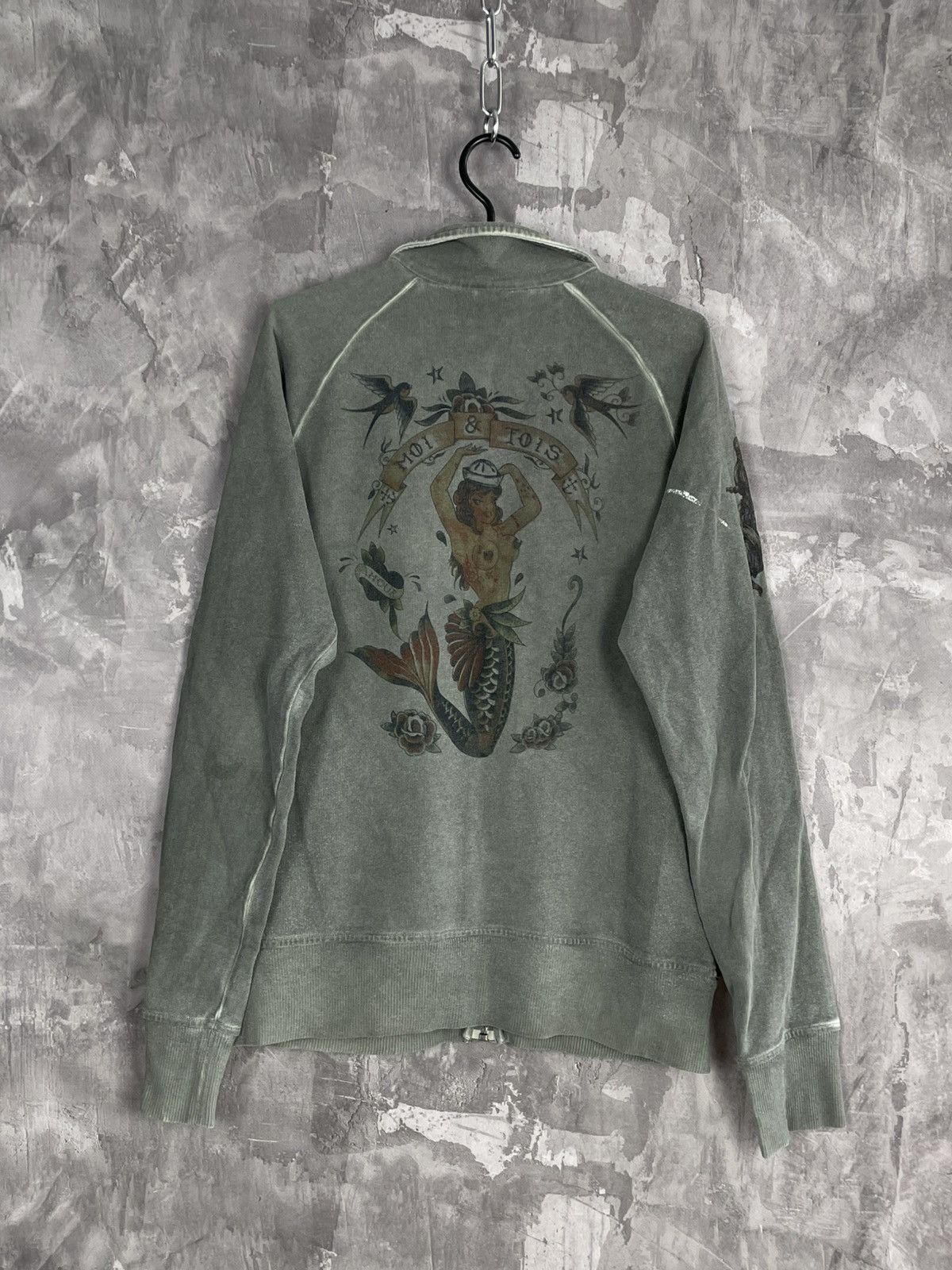 Hugo Boss × Vintage Vintage zip sweater turtleneck Hugo Boss 90s Size US L / EU 52-54 / 3 - 8 Thumbnail