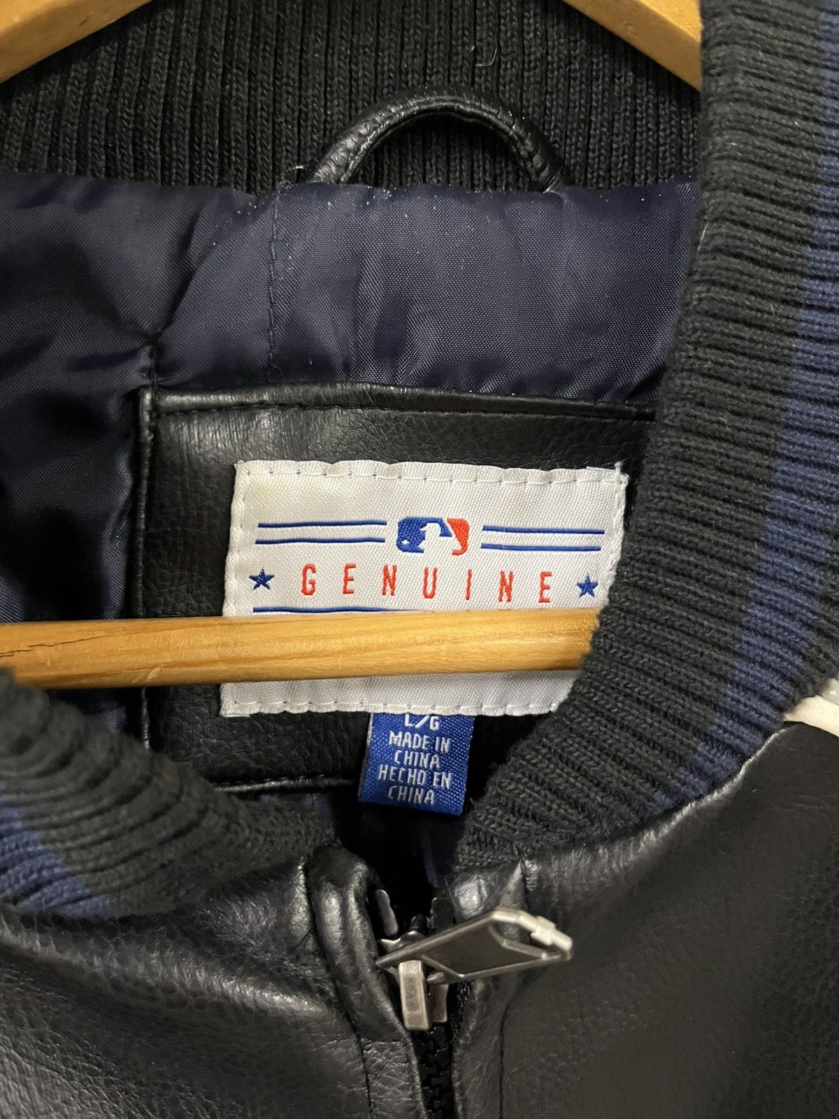 New York Yankees Vintage NY Yankees leather jacket 90s rare hype streetwear Size US L / EU 52-54 / 3 - 10 Thumbnail