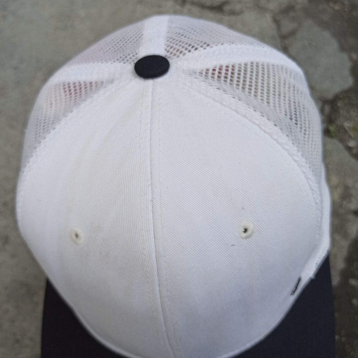 Unsound Rags SICK oversize trucker hat by mqum with gothic logo pin Size ONE SIZE - 12 Thumbnail