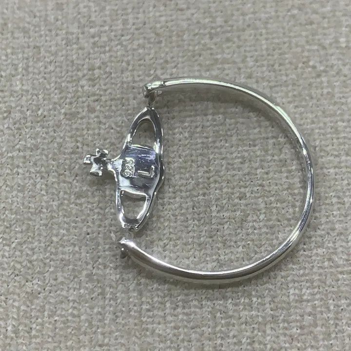 Vivienne Westwood Vivienne Westwood Vendome Silver Saturn Ring Size ONE SIZE - 2 Thumbnail