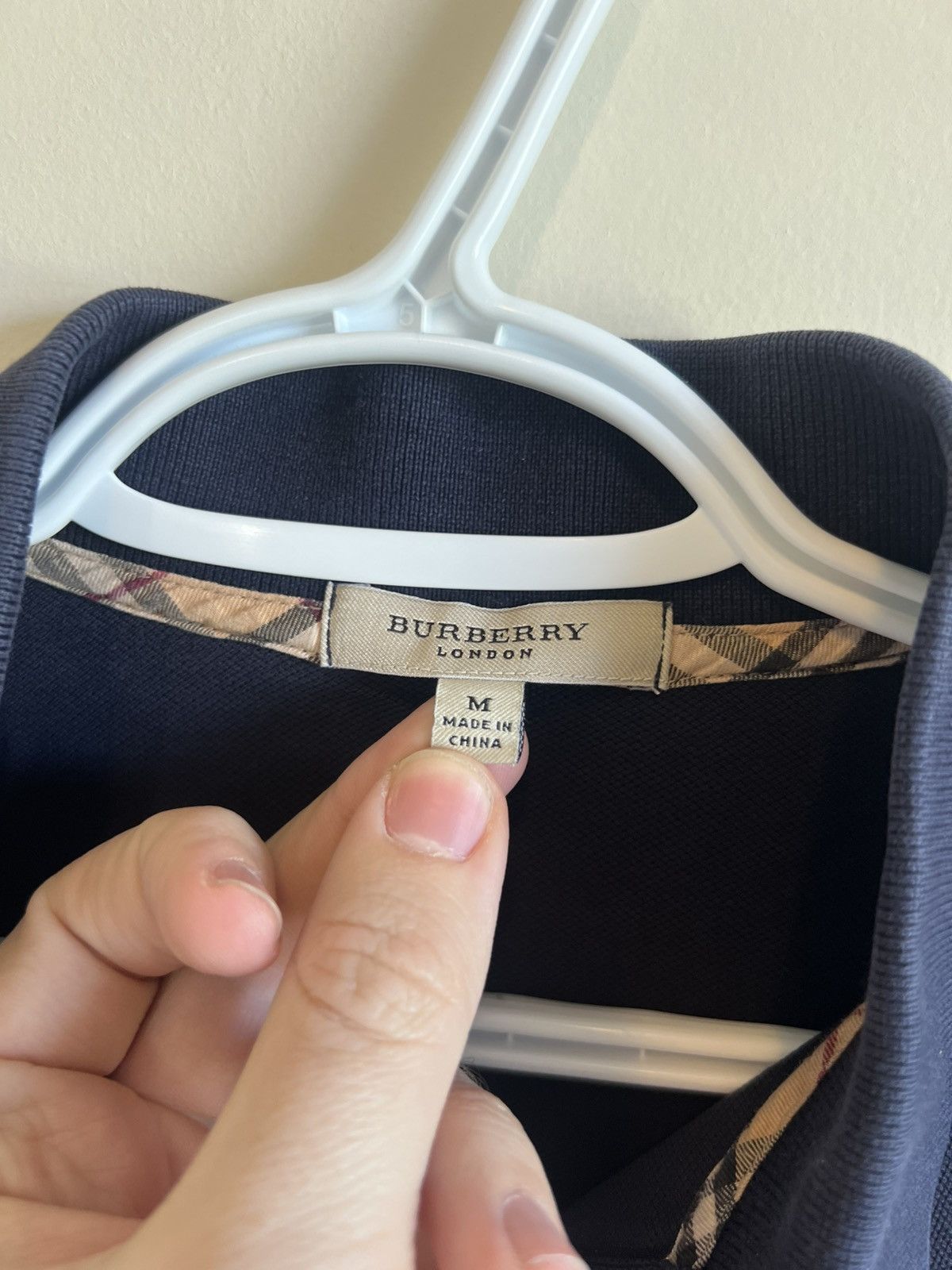 Burberry Burberry Polo Shirt Nova Check Old Money T-Shirt Size US M / EU 48-50 / 2 - 2 Thumbnail