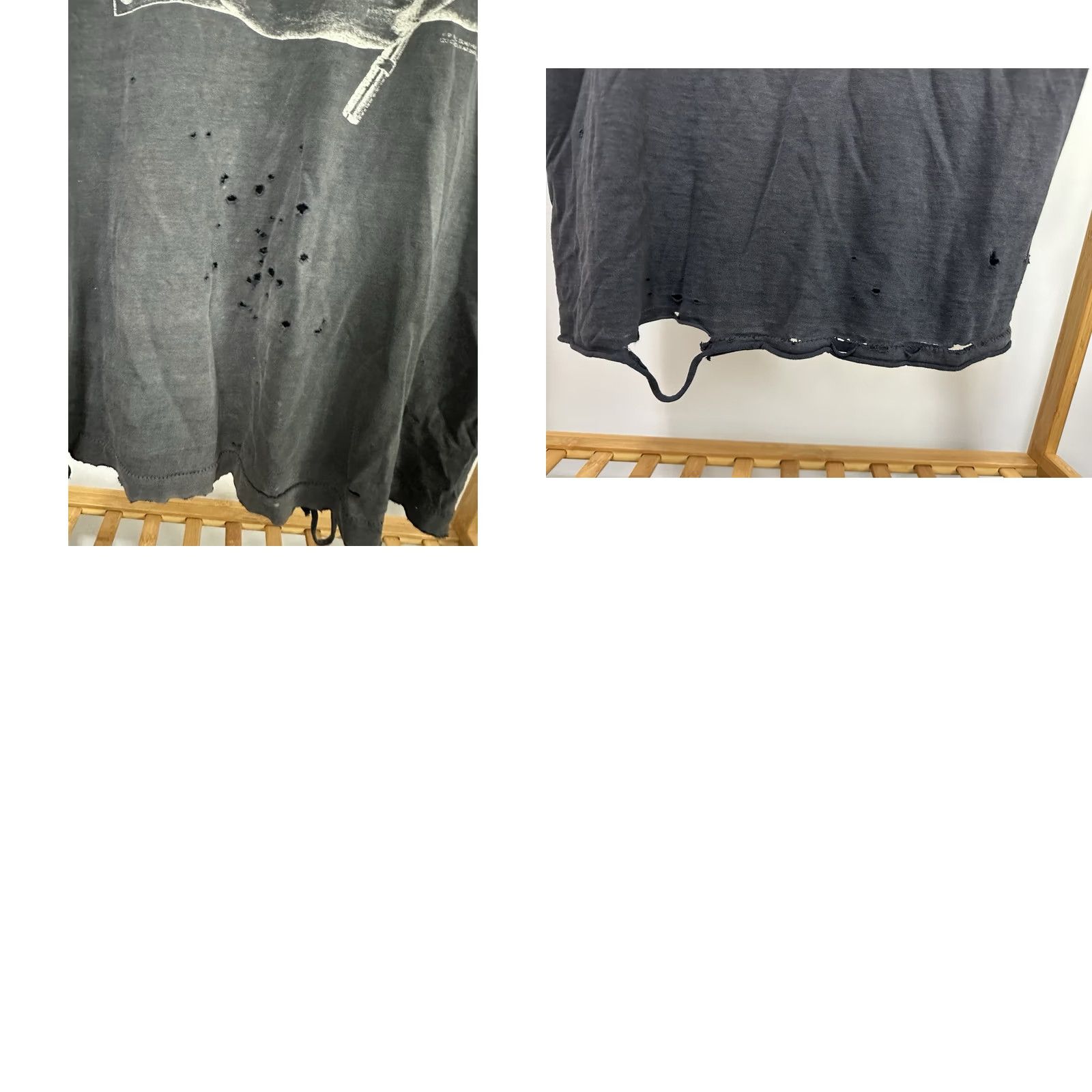 Thrasher VTG Andazia T-Shirt Black L Grunge Thrashed Faded Distressed Worn Wip Workwear Mens Shirt 90s Style Vintage MC Escher Drawing Hands Gradient Sun Fade Size US L / EU 52-54 / 3 - 8 Thumbnail