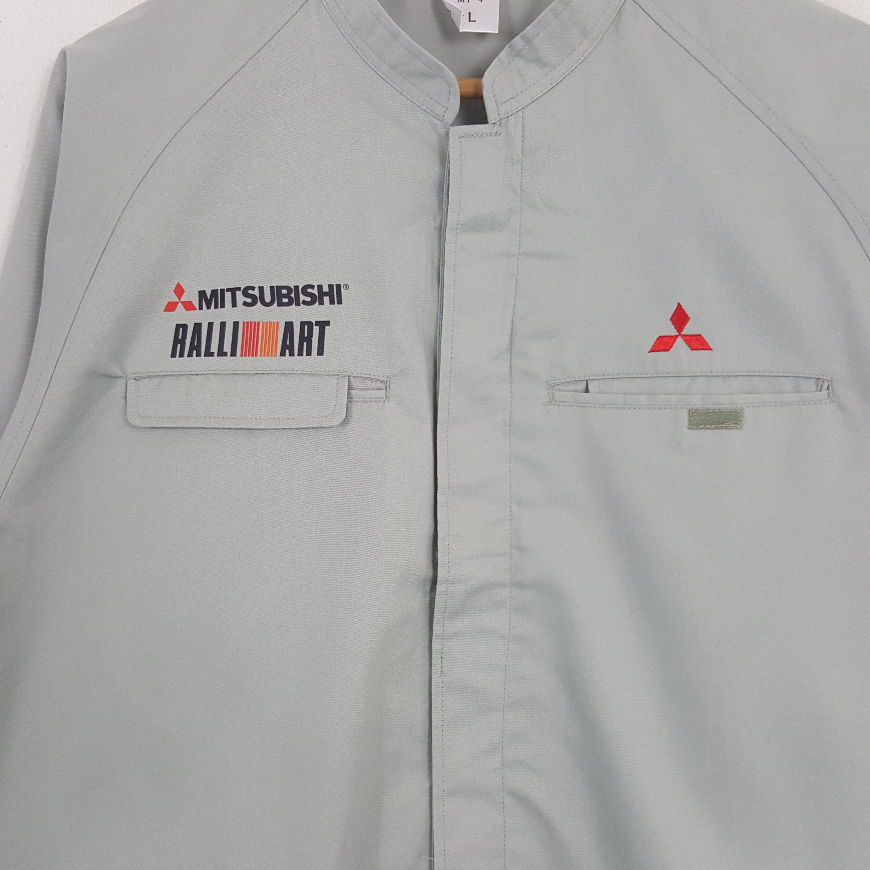 Japanese Brand × Vintage Vintage Mitsubishi Ralli Art Japanese Racing Custom Jacket Size US M / EU 48-50 / 2 - 4 Thumbnail
