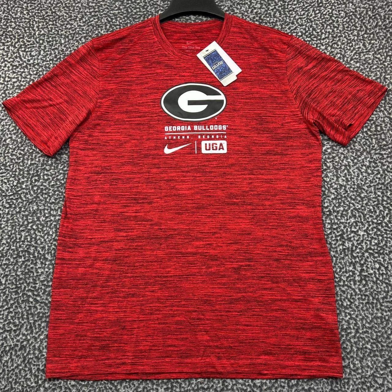 Nike Nike Dri-Fit Shirt Men Georgia Bulldogs NCAA Crew Neck New L Size US L / EU 52-54 / 3 - 1 Thumbnail