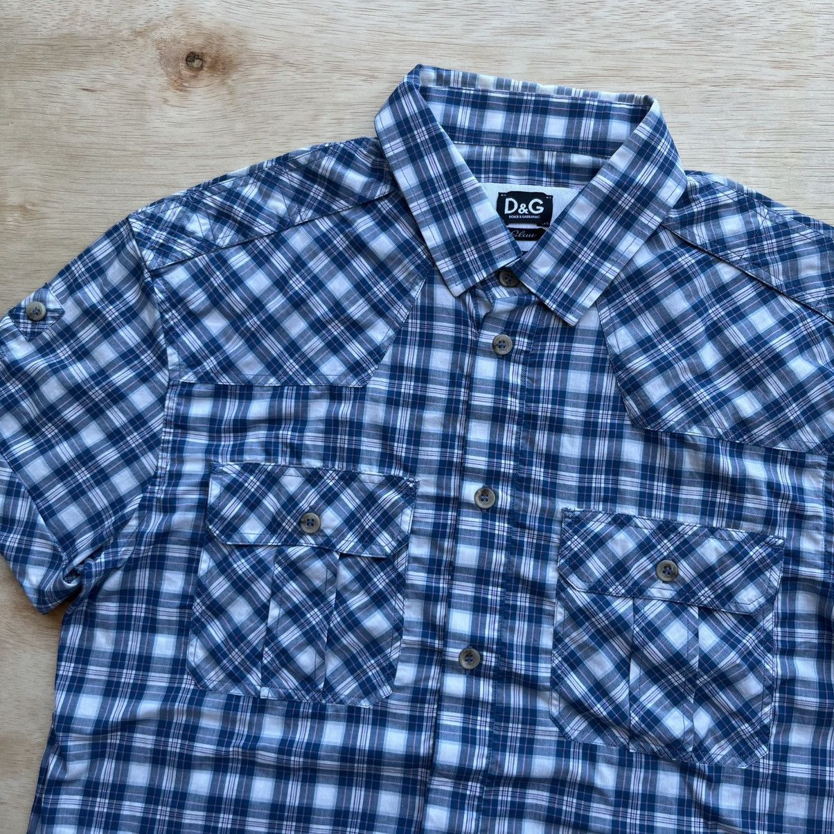 Dolce & Gabbana DOLCE & GABBANA VINTAGE SHORT SLEEVE SHIRT SLIM FIT Size US M / EU 48-50 / 2 - 2 Thumbnail