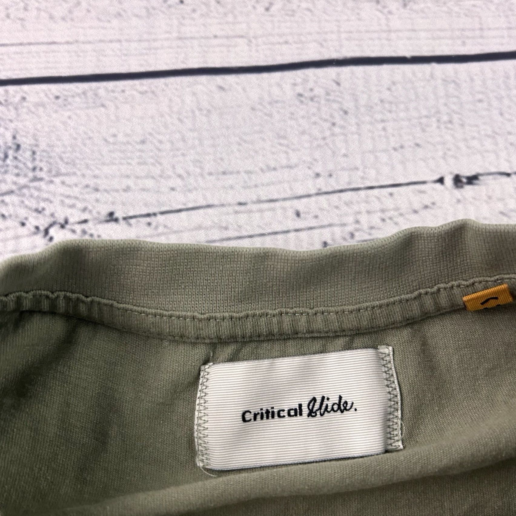 Vintage Critical Slide Short Sleeve Shirt Men's Large Green Size US L / EU 52-54 / 3 - 3 Thumbnail