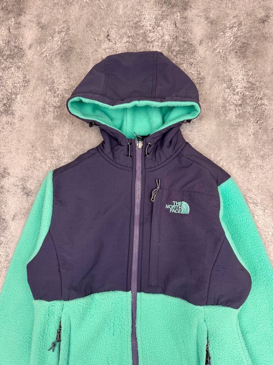 The North Face The North Face Women Fleece Jacket Green Purple Size S Size S / US 4 / IT 40 - 2 Thumbnail