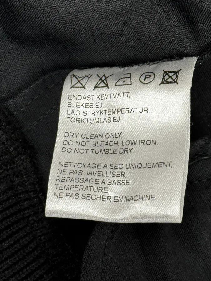 Acne Studios SS2012 Acne Studios Black Constitution Linen Jacket Size US M / EU 48-50 / 2 - 12 Thumbnail