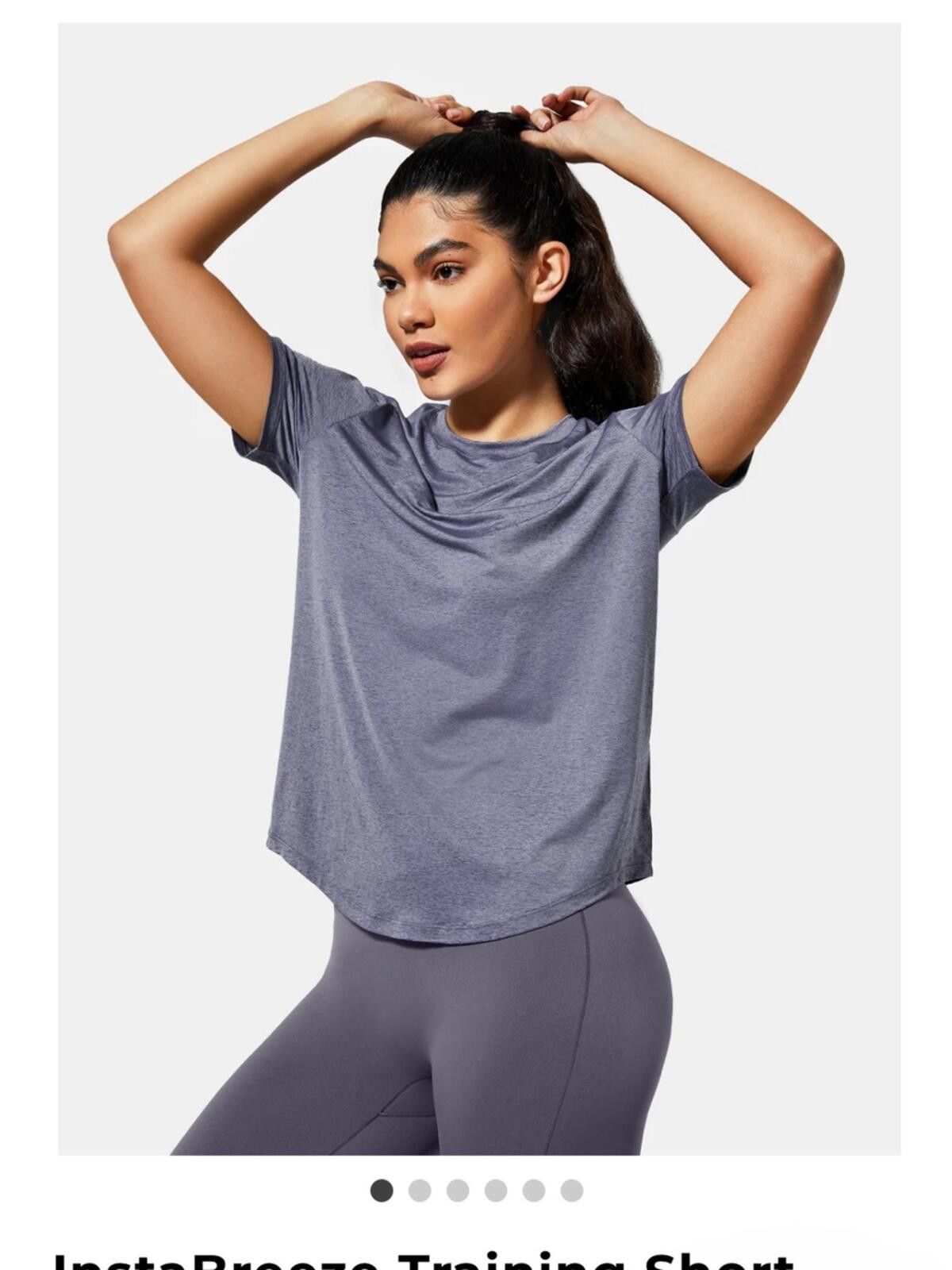 Other Fanka Insta Breeze Short Sleeve Top in Violet Heather Size L / US 10 / IT 46 - 1 Thumbnail