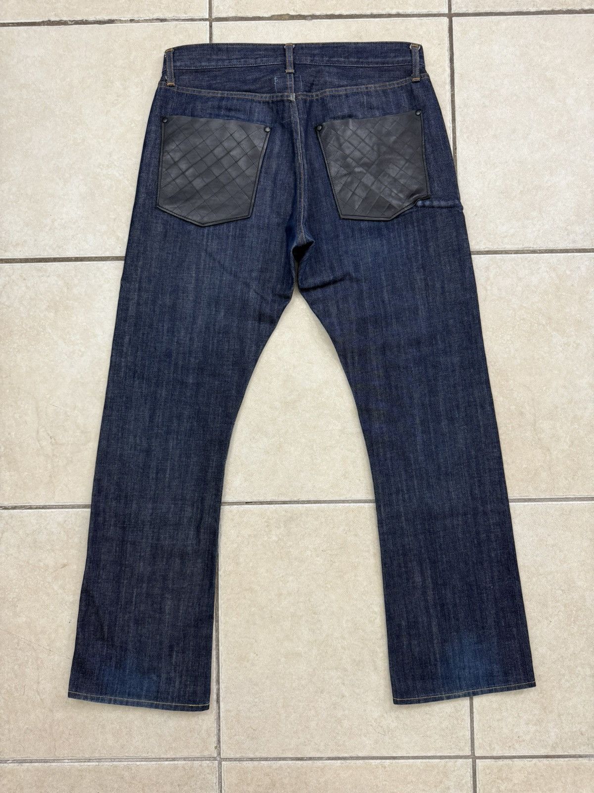 Designer × Japanese Brand × NADA Rebirth To Tabura Rasa Wallet Chain Japanese Denim Size 3 Size US 34 / EU 50 - 3 Thumbnail