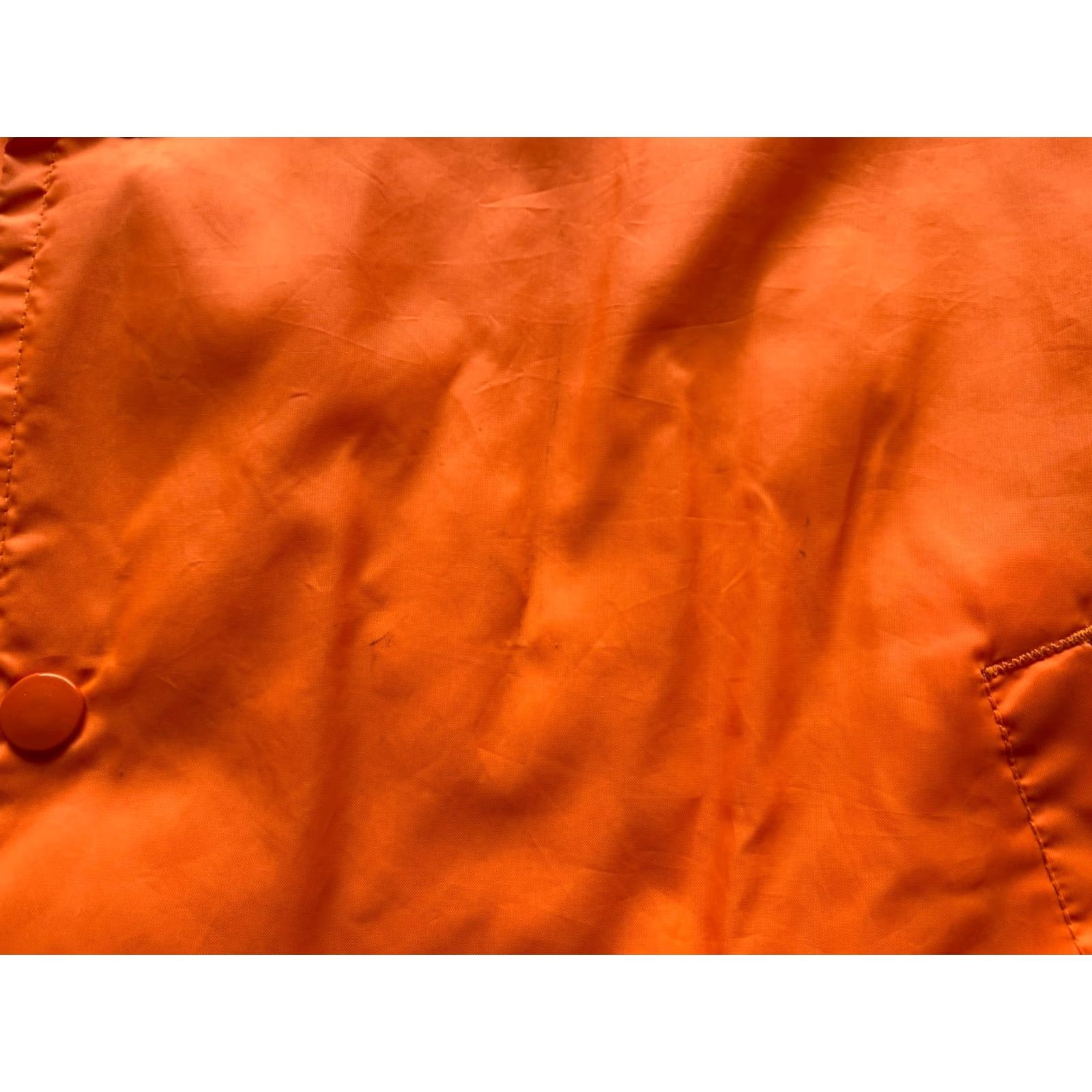 Vintage VINTAGE Montgomery Ward Orange Jacket Snap Men’s XL Tall VTG Size US XL / EU 56 / 4 - 7 Thumbnail