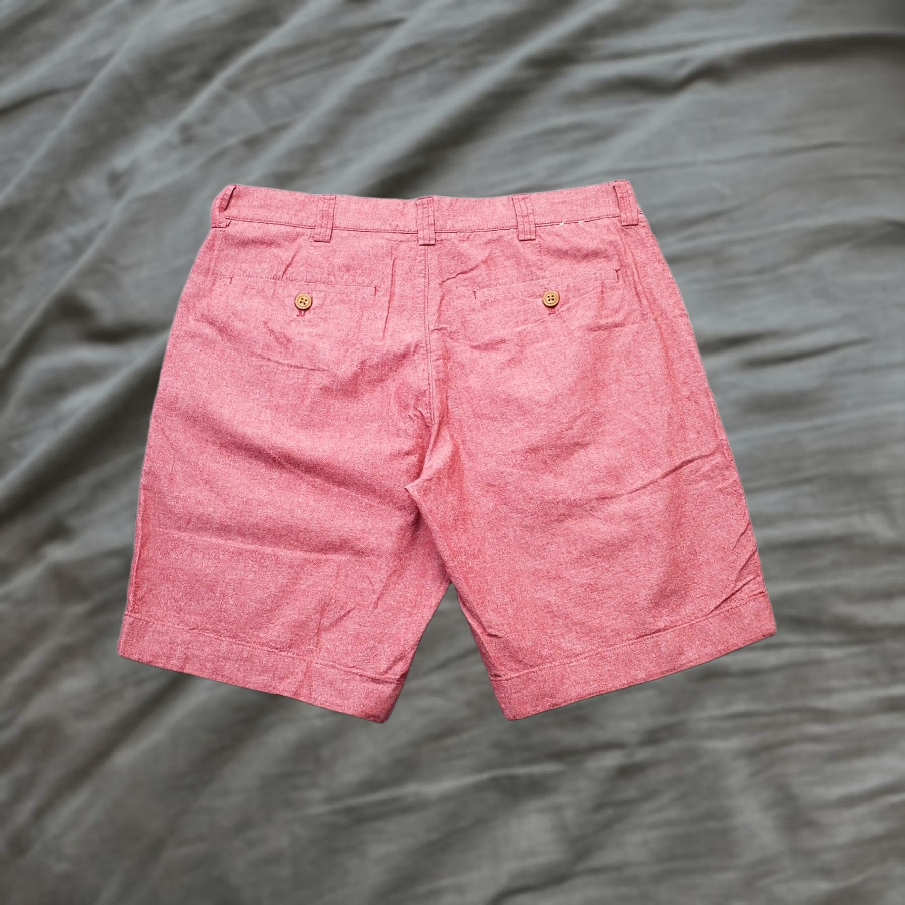 J.Crew J.CREW Gramercy Chino Shorts Mens 32W Red Casual Summer Wear Belt Loop Outdoor Shirt Size US 32 / EU 48 - 1 Thumbnail