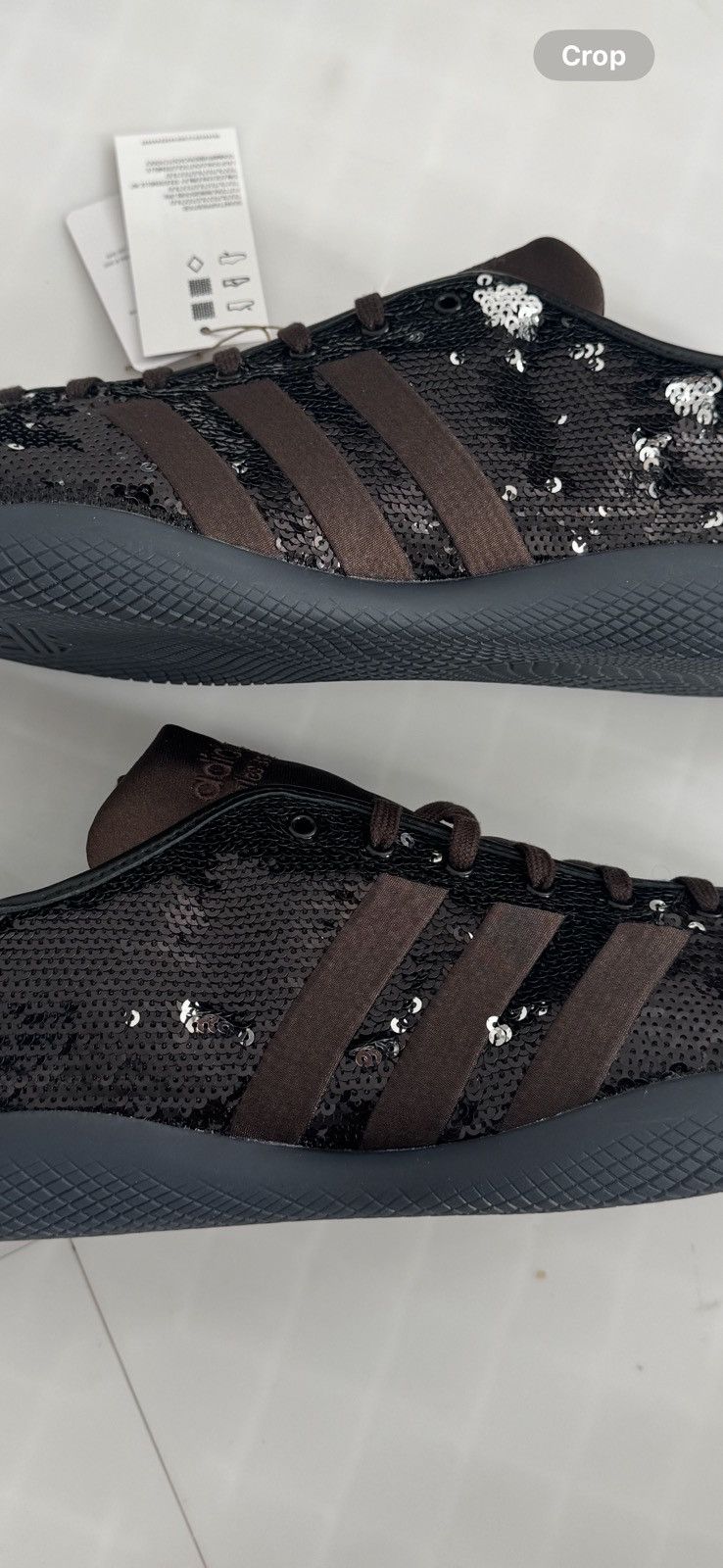 Adidas × Wales Bonner Adidas X Wales Bonner Karintha Sequin Sneakers Size US 13 / EU 46 - 6 Thumbnail