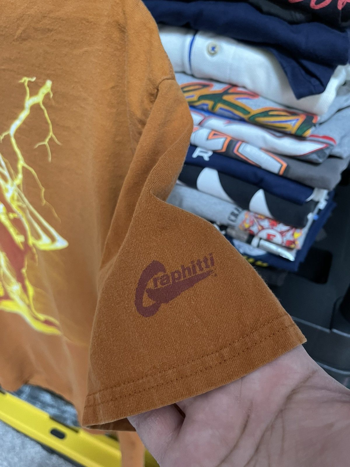 DC Comics Vintage Dc Universe Orange Flash Tee Size US L / EU 52-54 / 3 - 3 Thumbnail