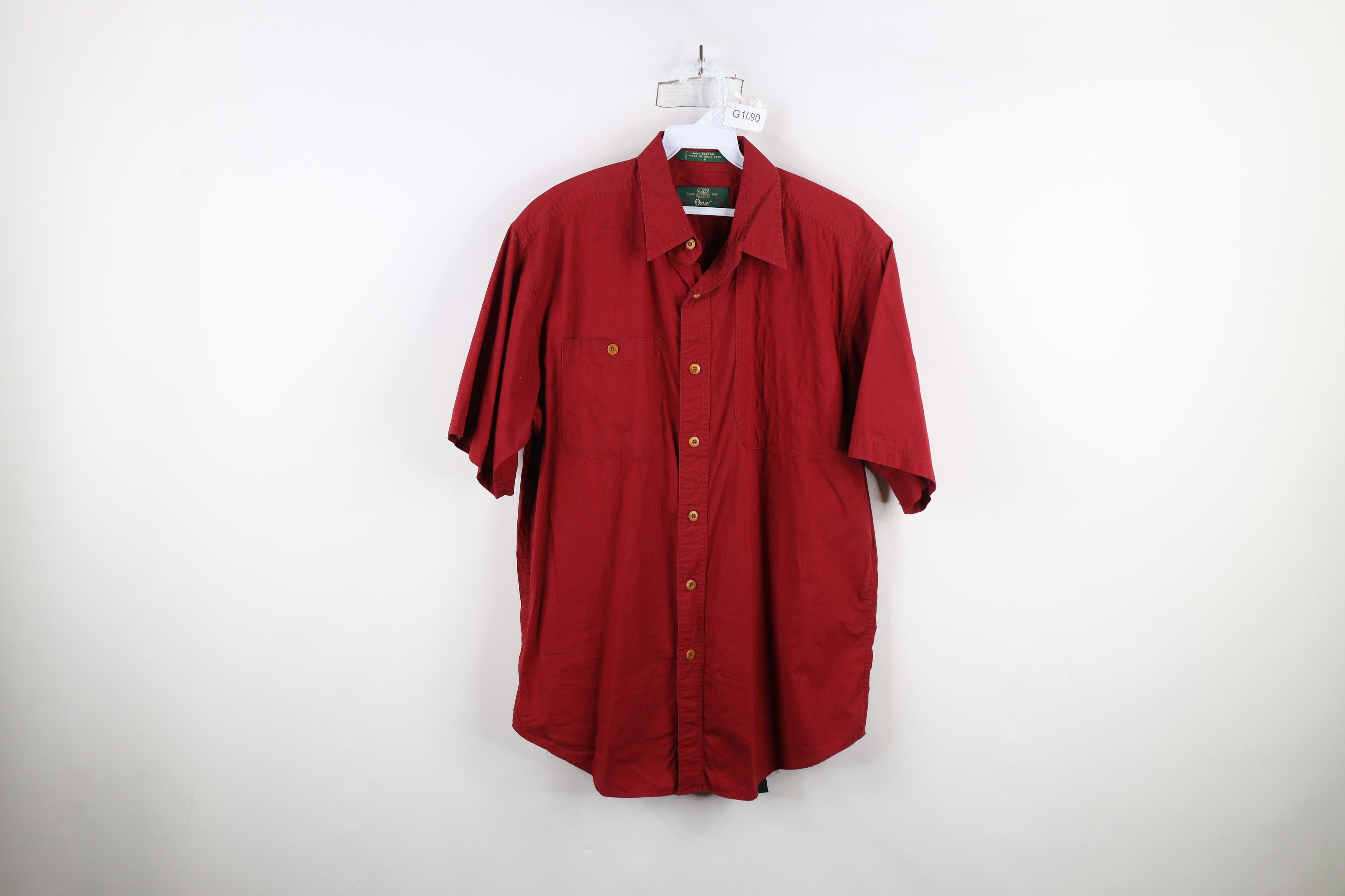 Vintage 80s 90s Orvis Short Sleeve Shooting Button Shirt