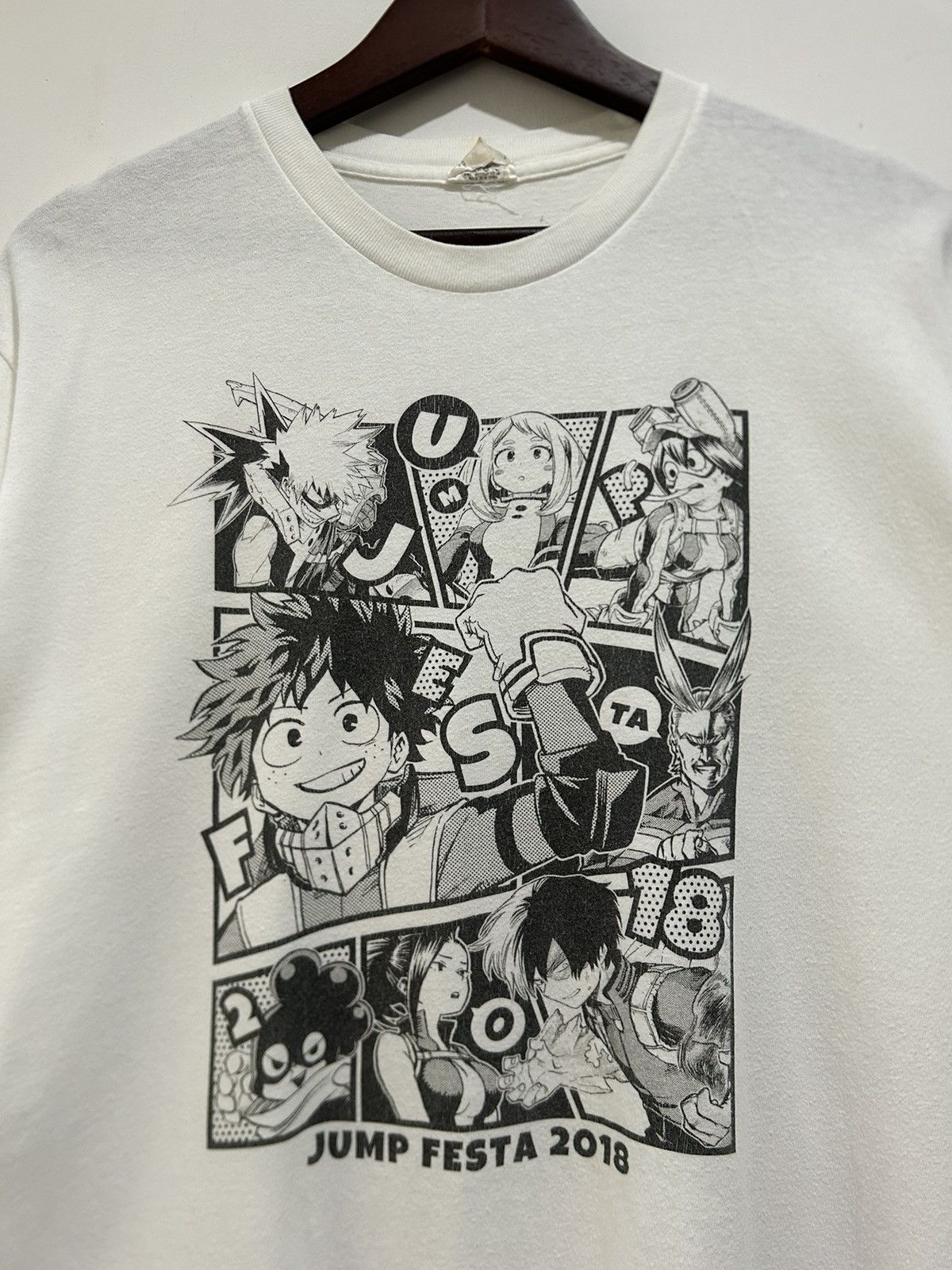 Anime Jump Festa 2018 My Hero Academia Anime Promo Graphic Tee Size US L / EU 52-54 / 3 - 1 Thumbnail
