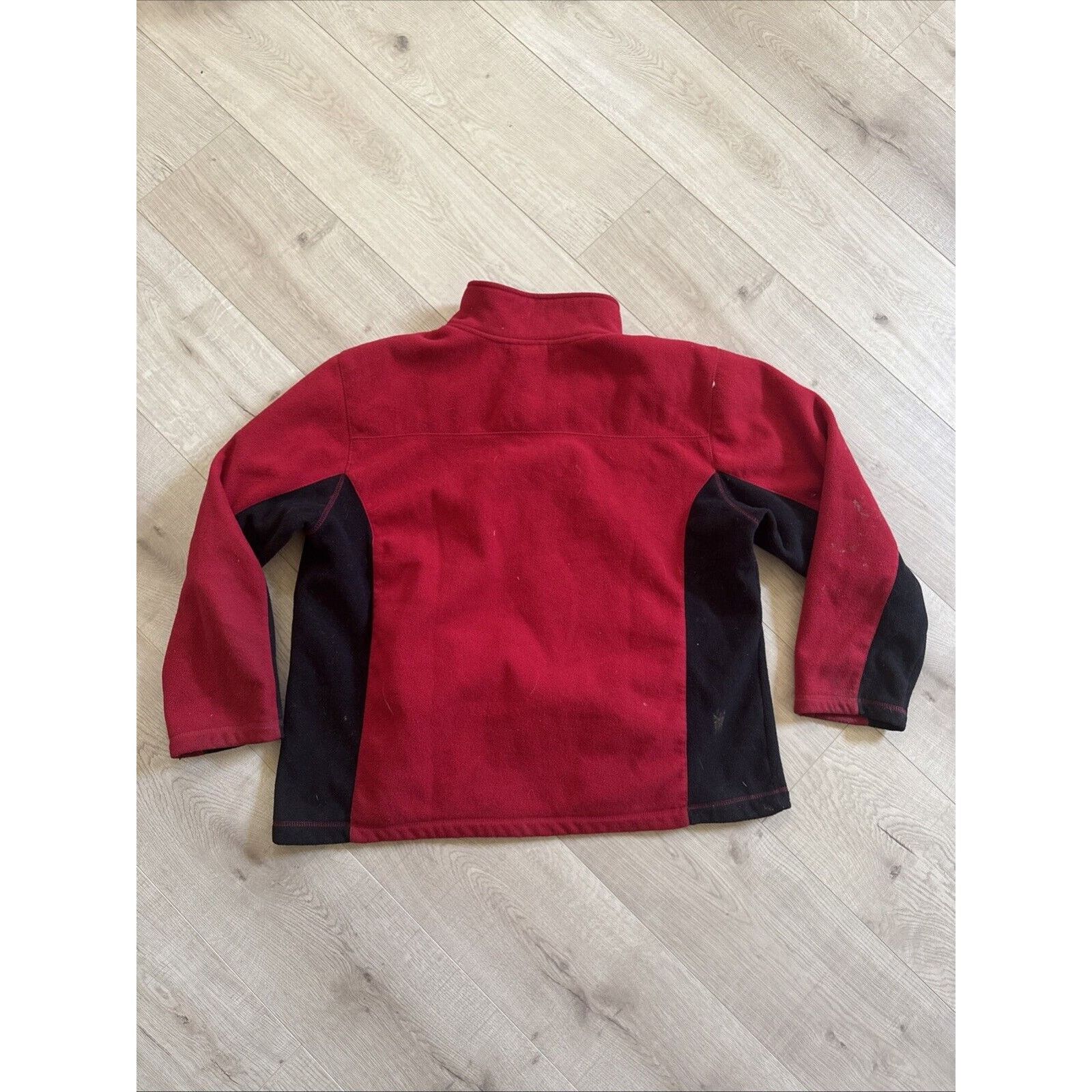 Athletic Works Men’s XL Athletic Works Red Half Zip Up Jacket Size US XL / EU 56 / 4 - 5 Thumbnail