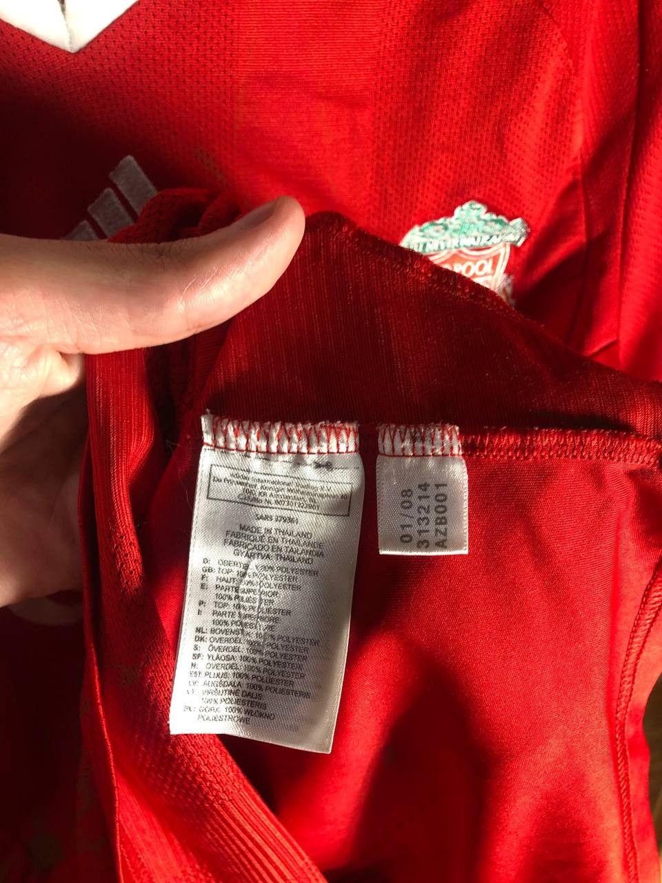 Adidas Vintage Adidas FC Liverpool England Soccer Jersey Retro Size US M / EU 48-50 / 2 - 8 Thumbnail