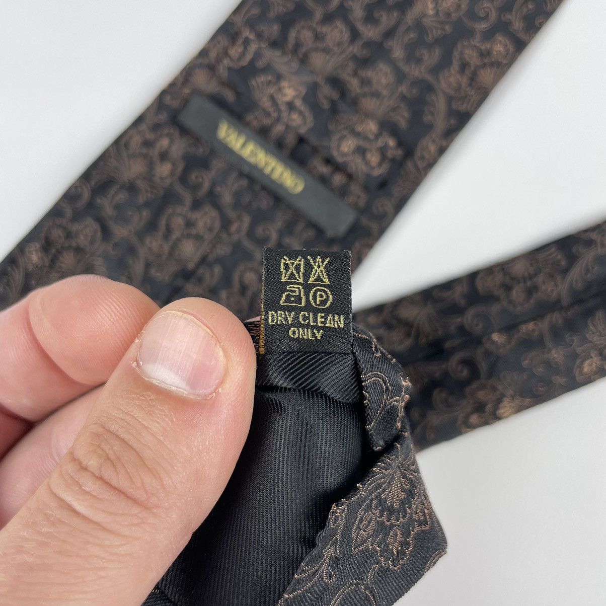 Valentino Valentino Abstraction silk/metal Tie Size ONE SIZE - 7 Thumbnail