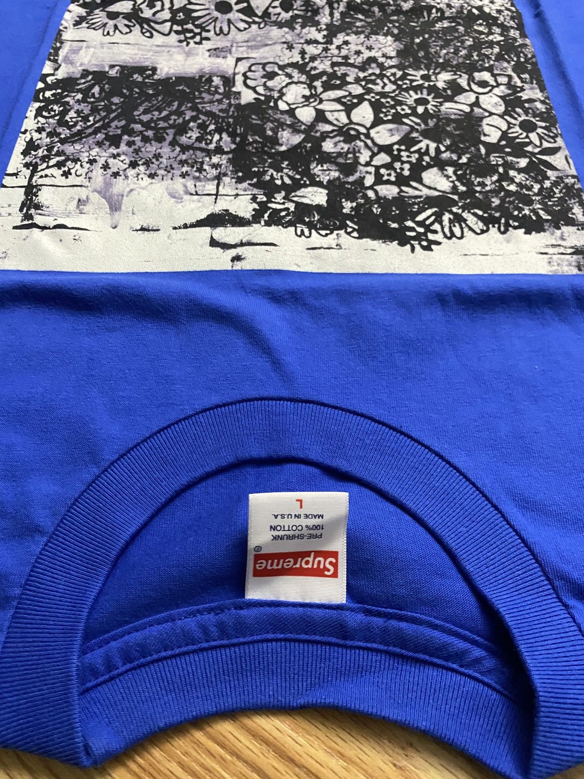 Supreme Supreme Christopher Wool Collection 1995 ROYAL Large S22 Size US L / EU 52-54 / 3 - 2 Thumbnail